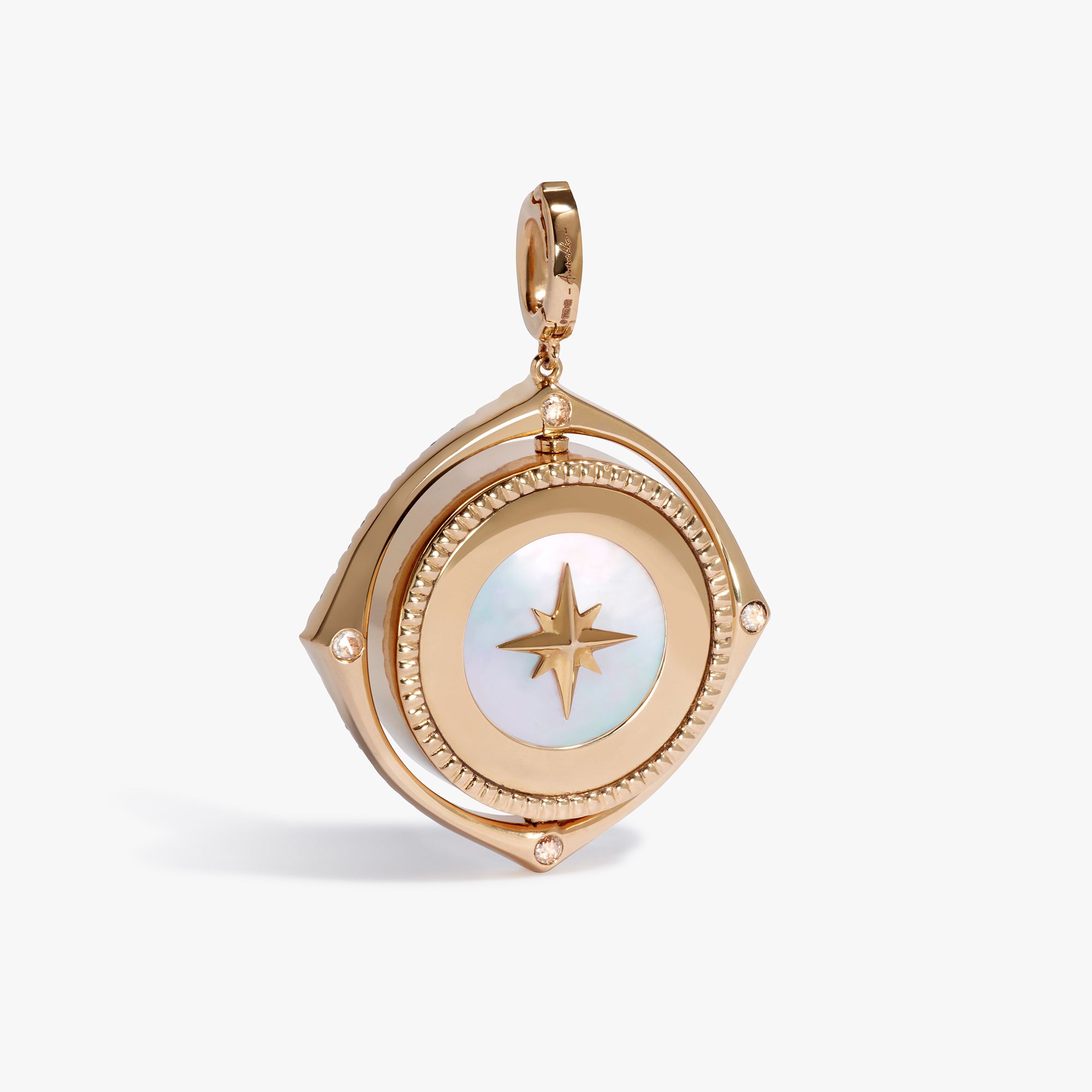 Spinning Compass Pendant detail 4