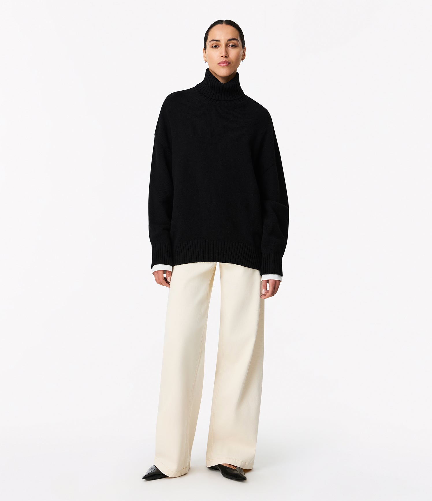Cashmere Oversized Turtleneck