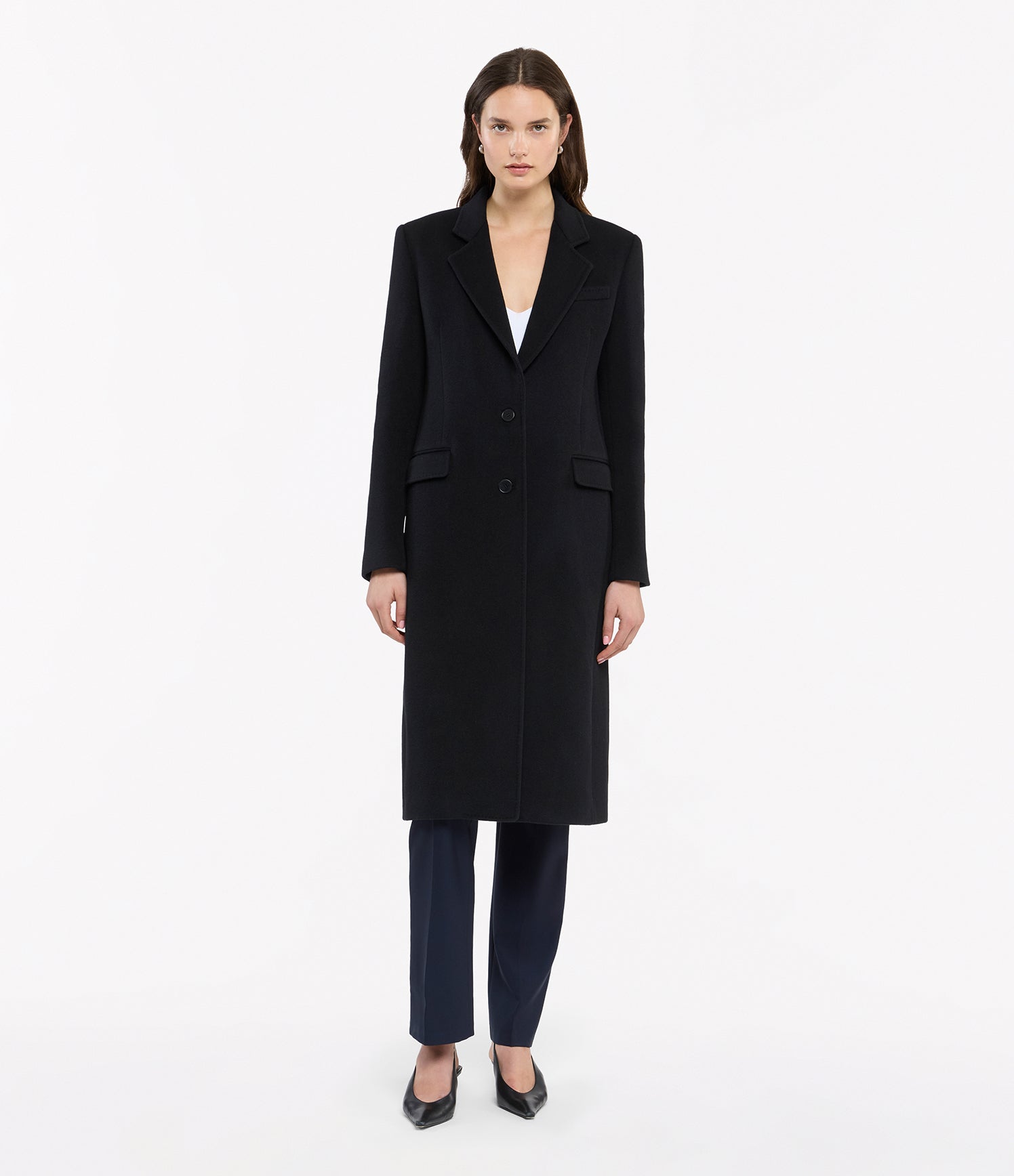 Cashmere Tailored Coat