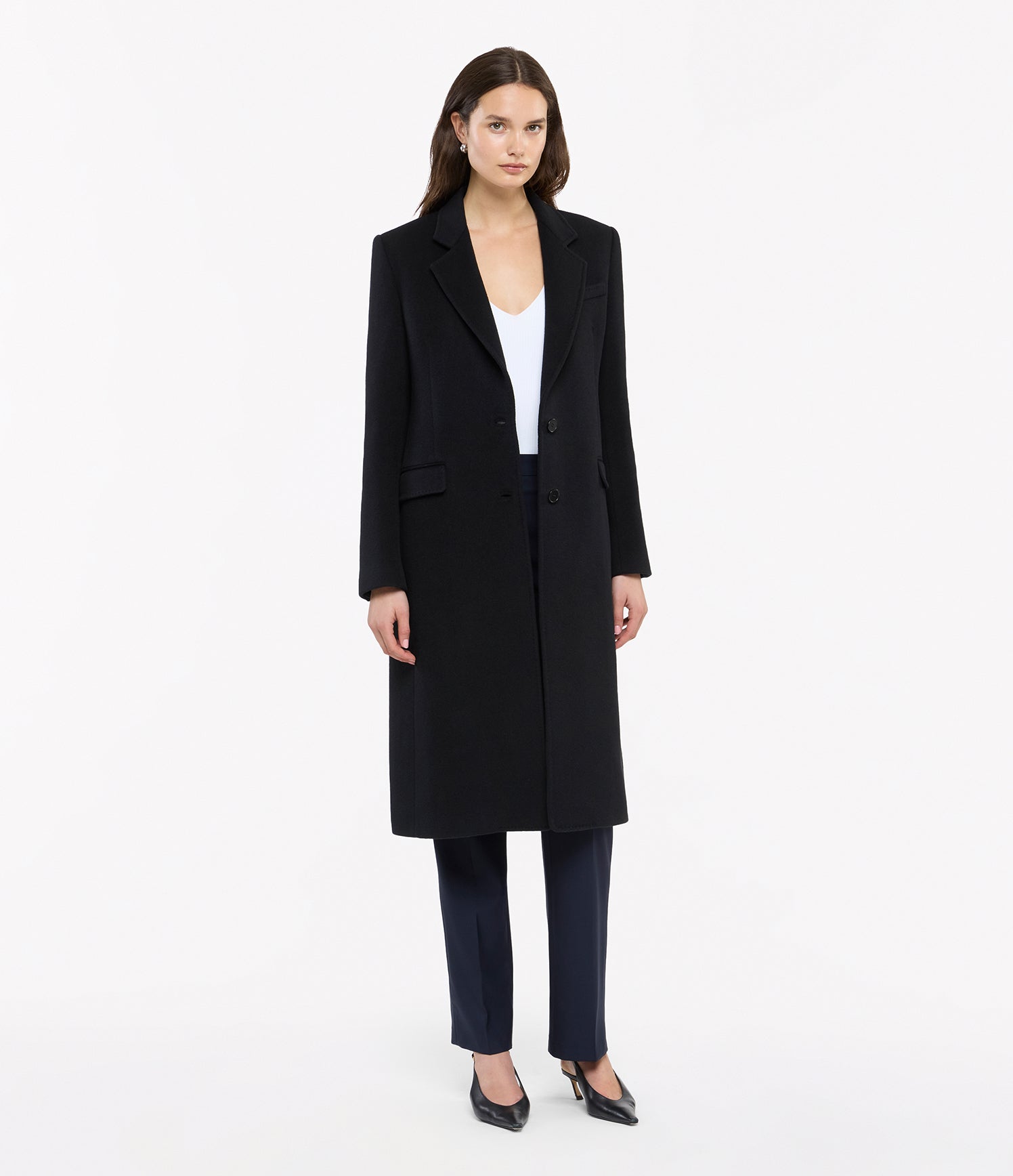 Cashmere Tailored Coat alternate view