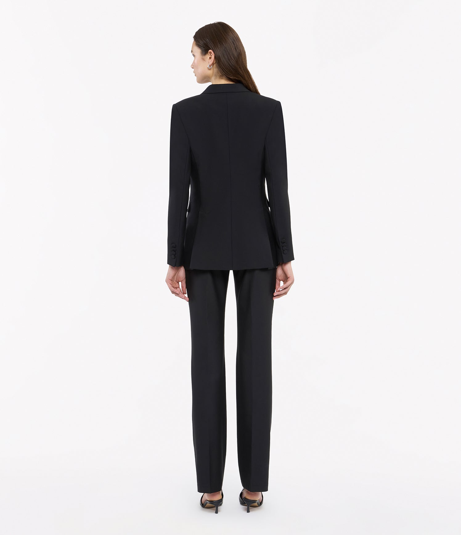 Double-Breasted Jacket back view