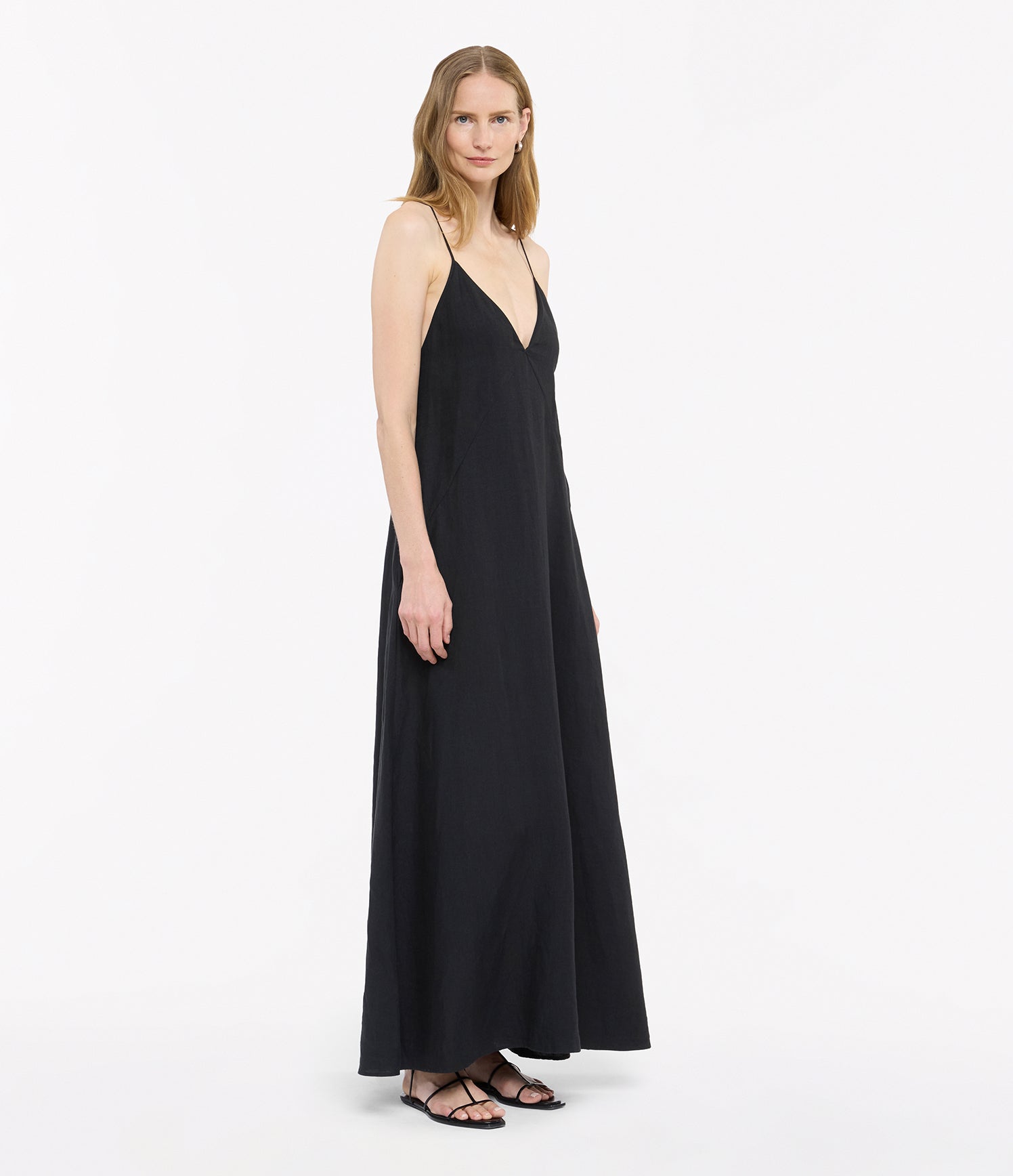 Seamed Slip Dress side view