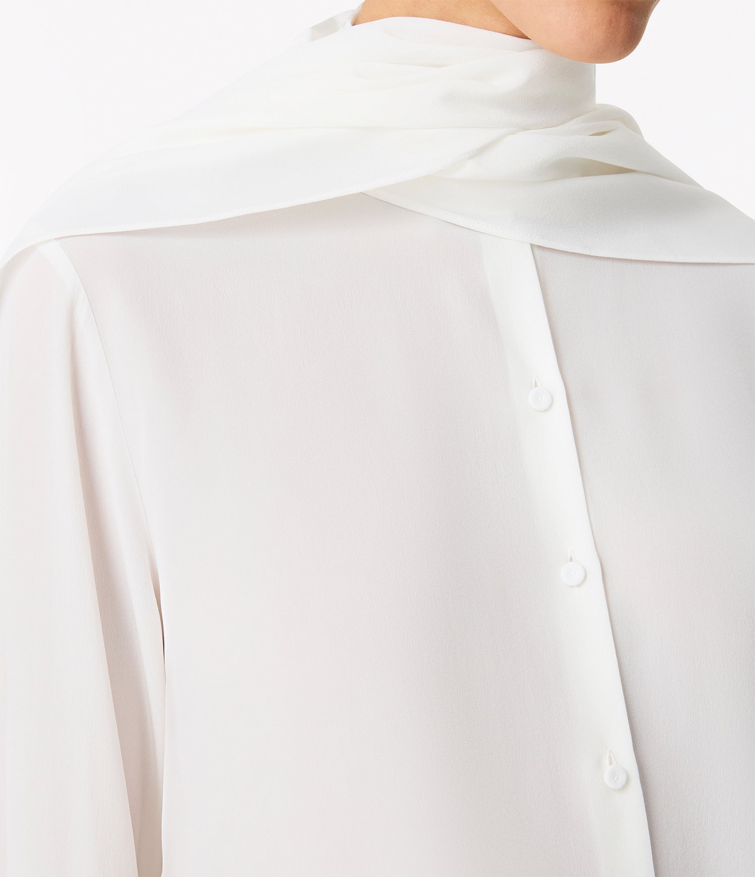 Signature Bow Blouse detail view