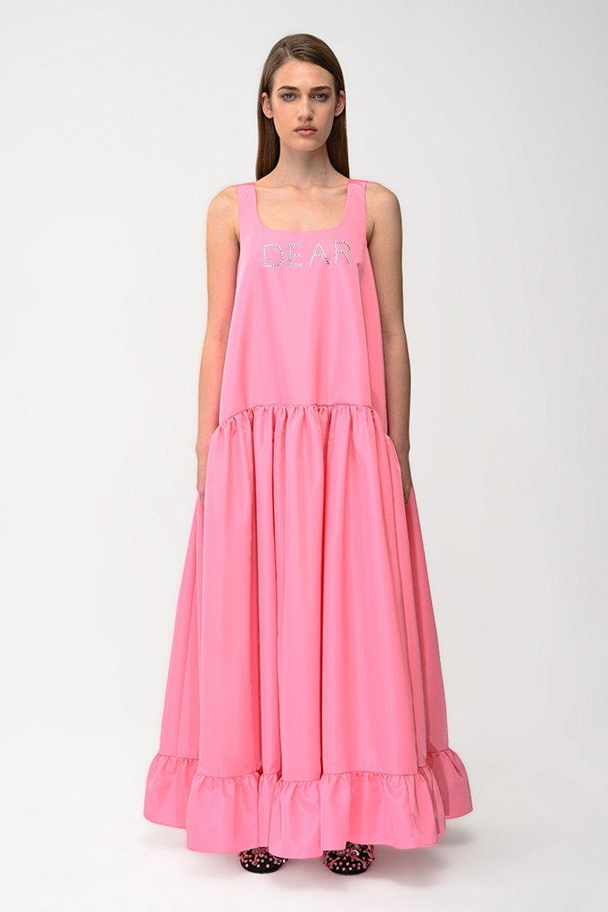 Packshot of the dress back