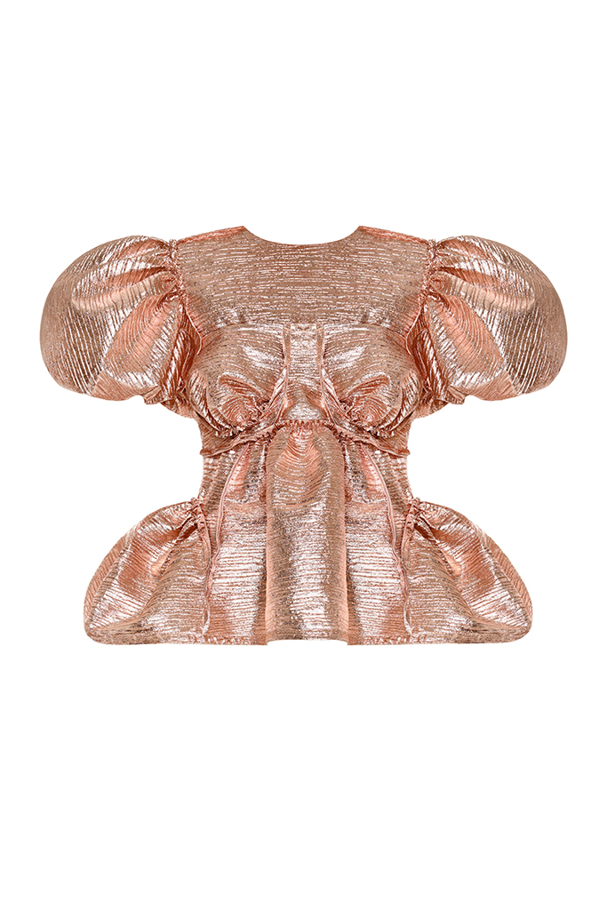 Packshot of the blouse back