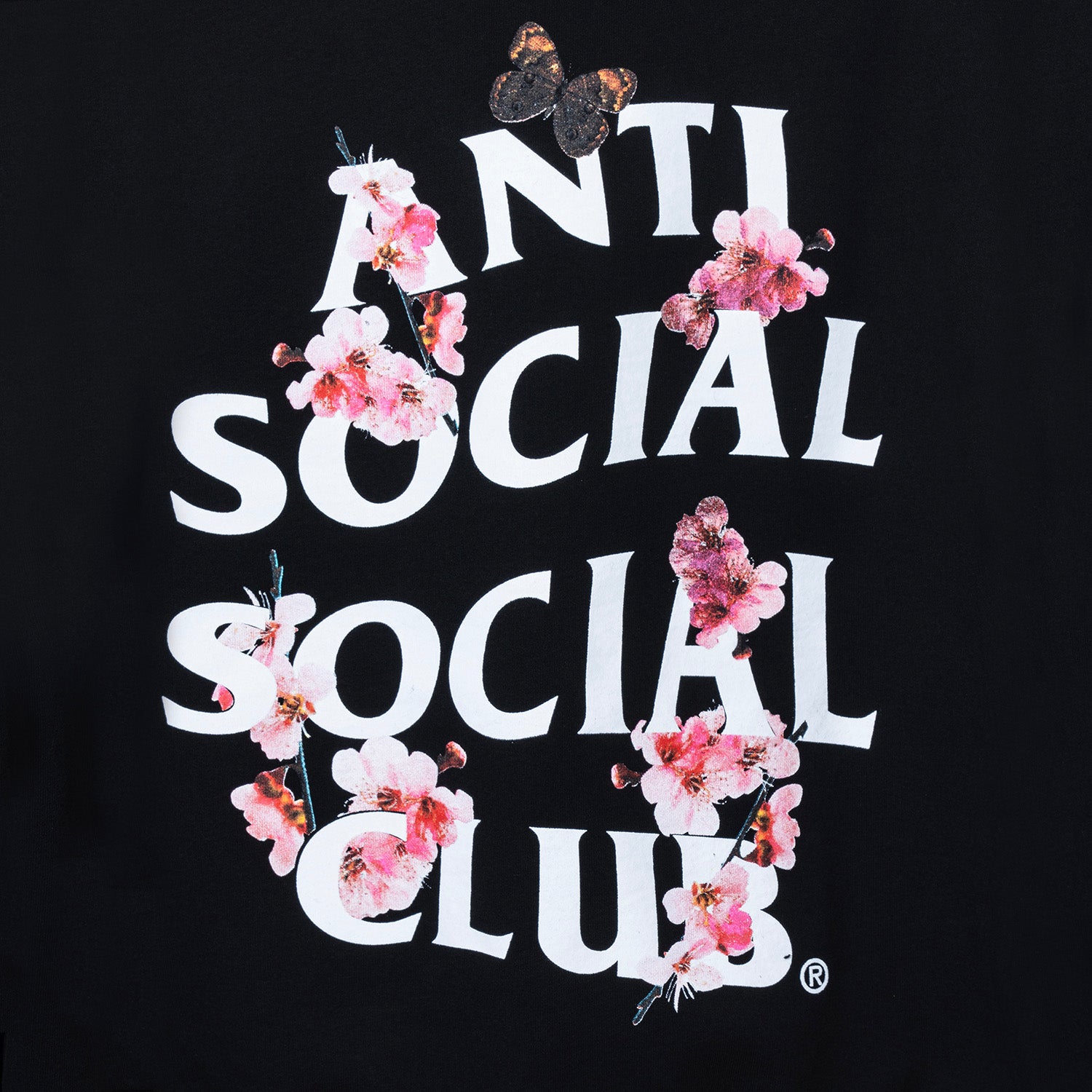 logo and floral print detail