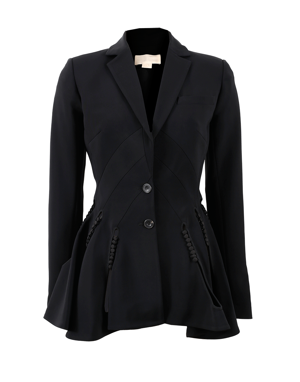 Layered Cut Out Blazer