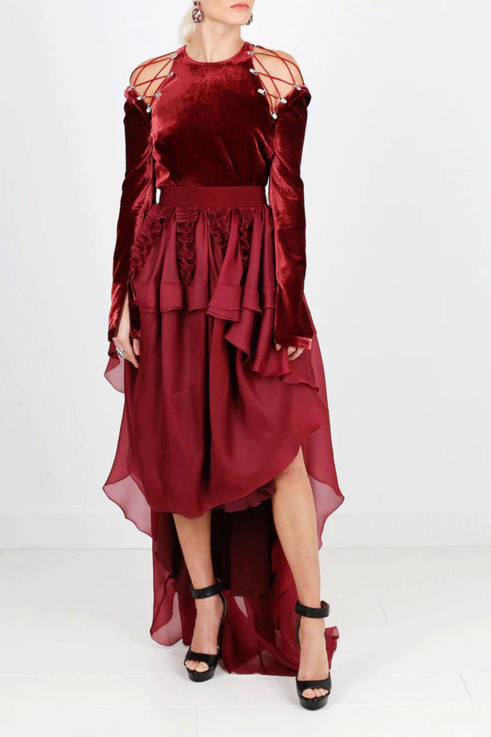 On-body front view showing the slim silhouette
