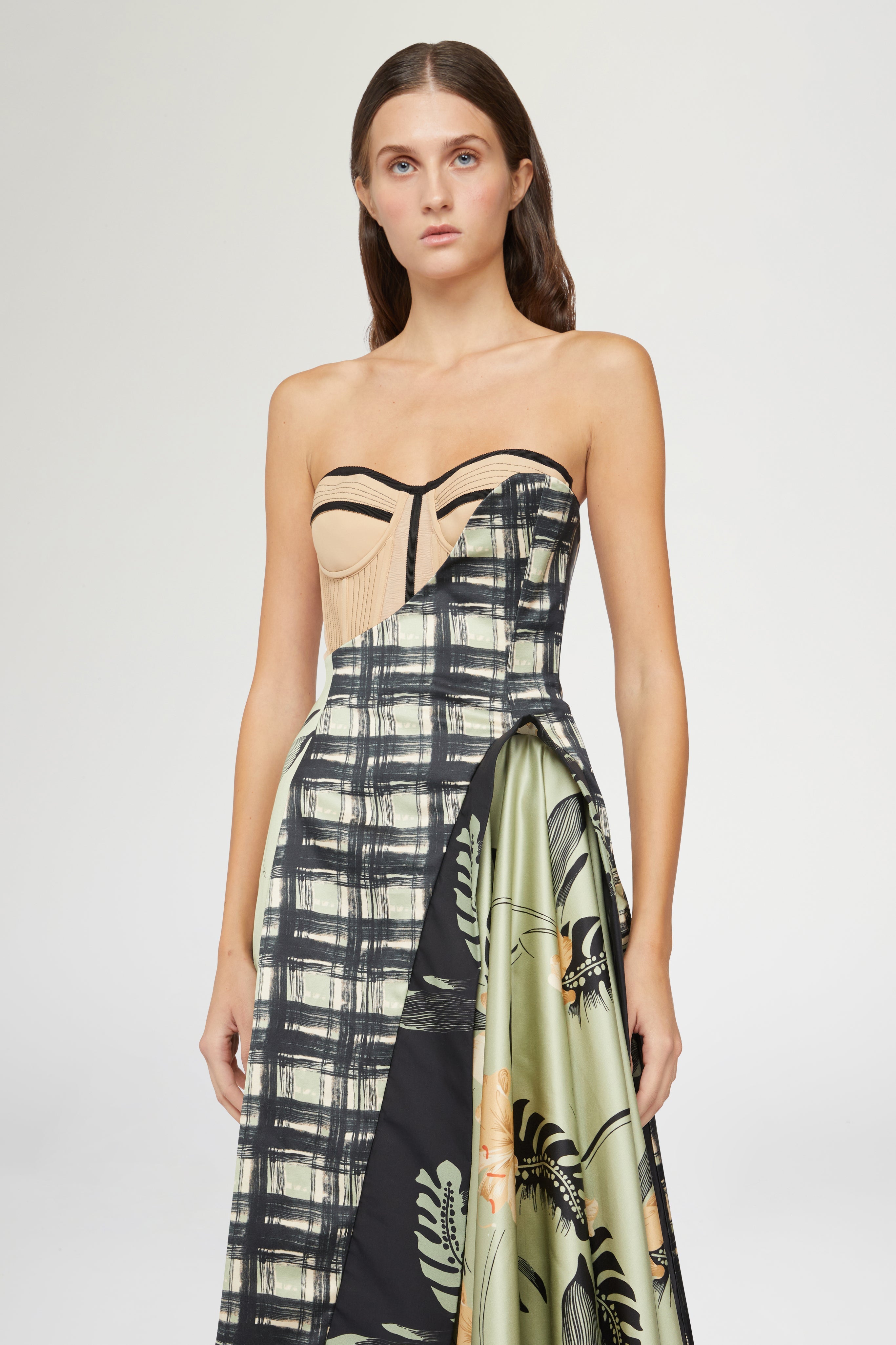 Ibiscus dress side view