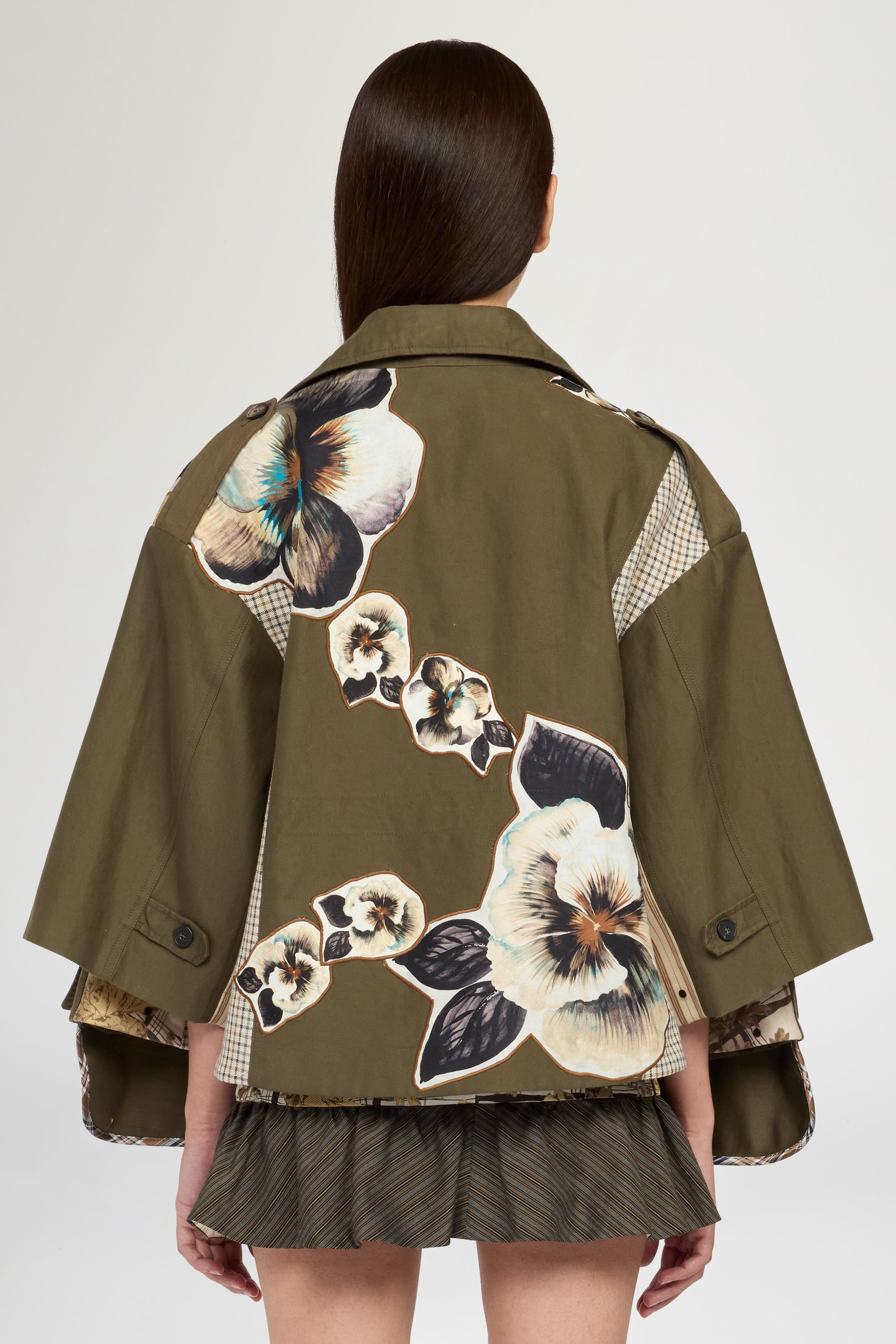 pansy side silhouette