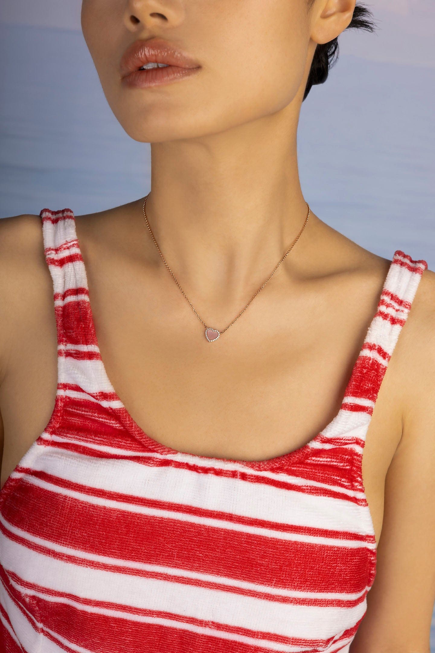 Necklace Cœur from the same official line