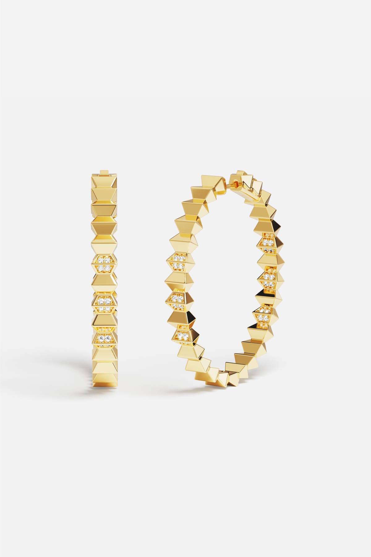Earring Up and Down from the same official line