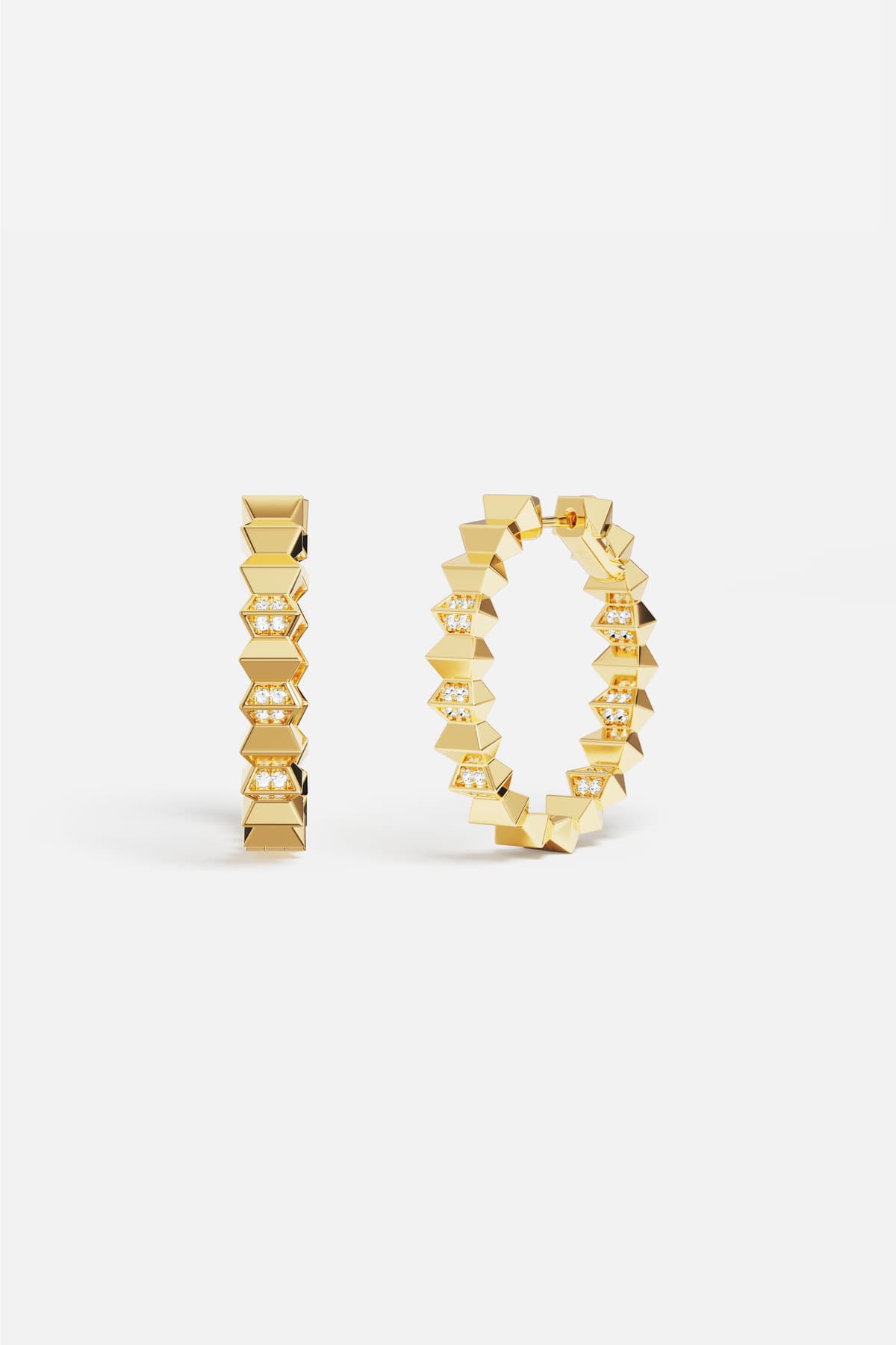 Earring Up and Down from the same official line
