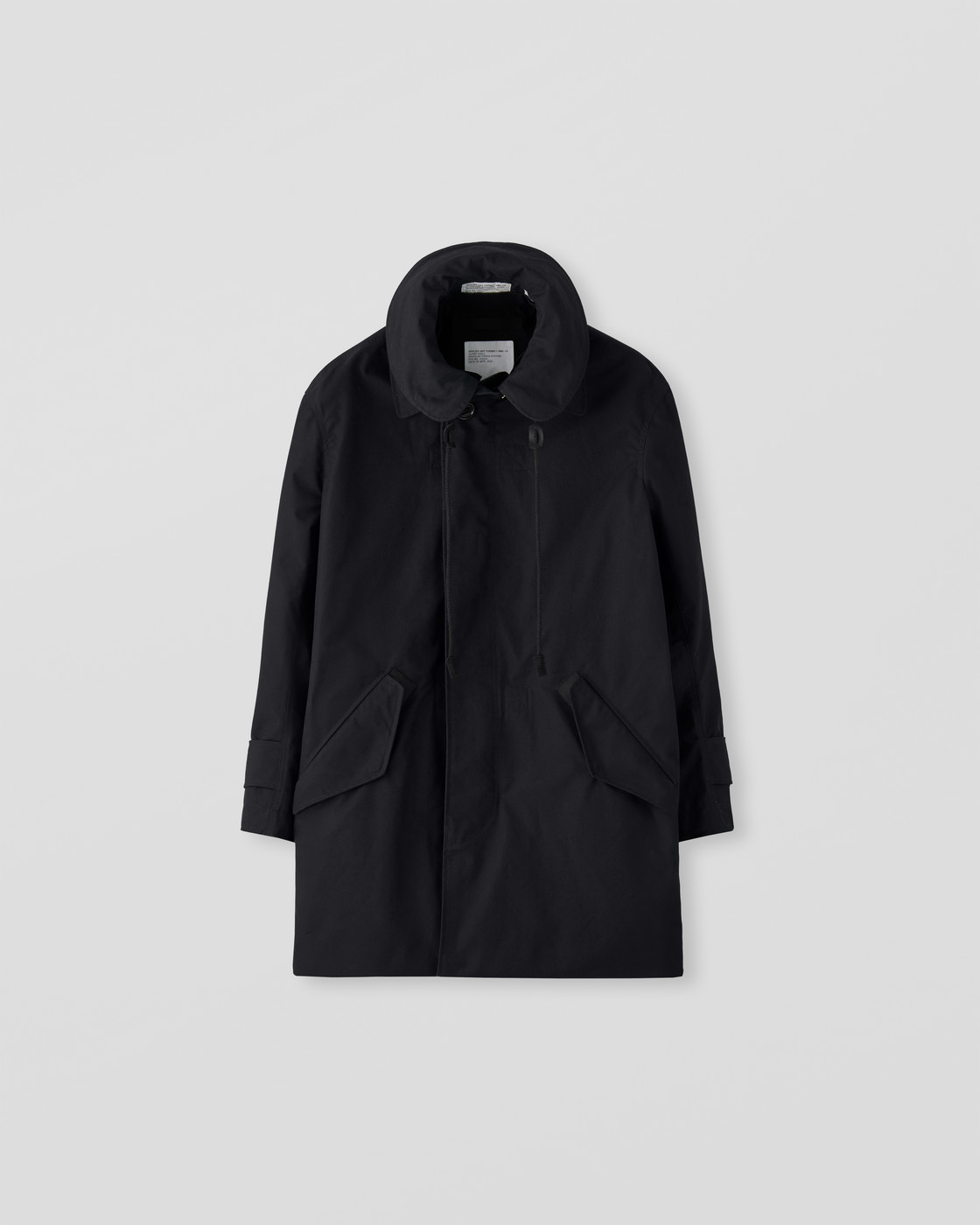 Modular Parka Black, model/detail 07 view