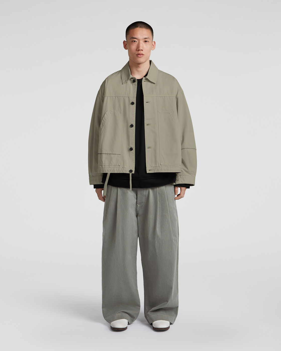 BM1-21 Atelier jacket, model/detail 02 view