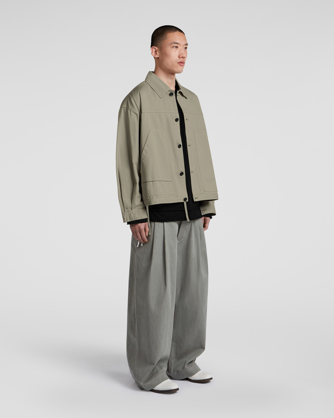 BM1-21 Atelier jacket, model/detail 06 view