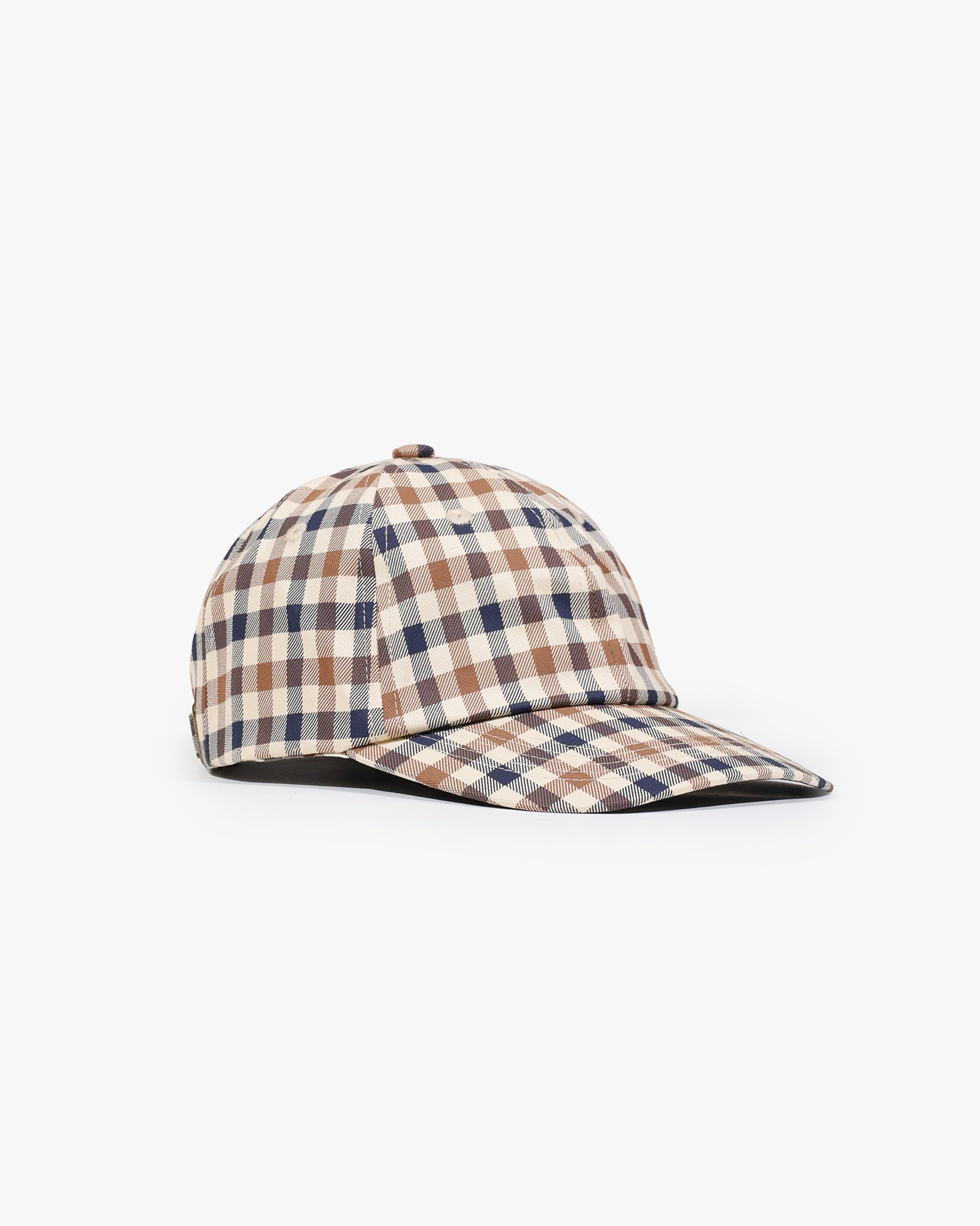 Three-quarter brim view
