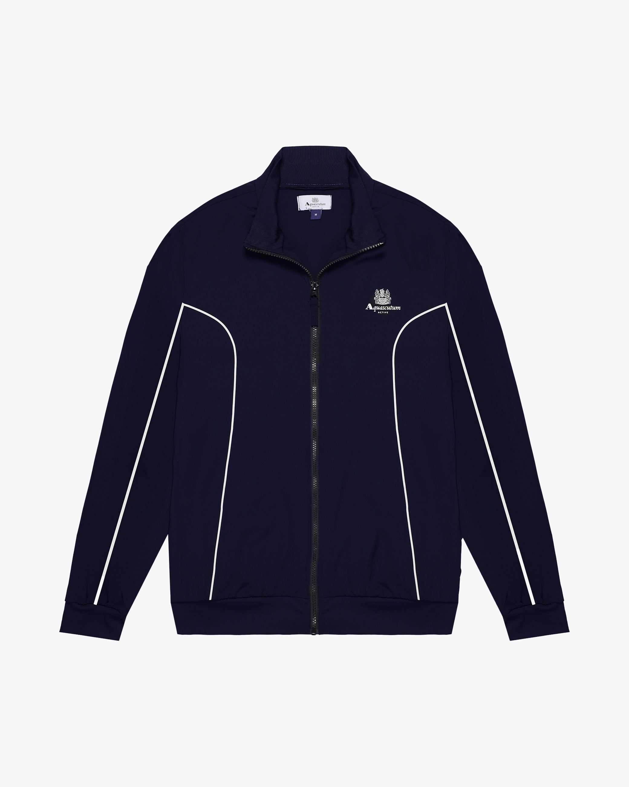 STRETCH STRIPES MOCKNECK