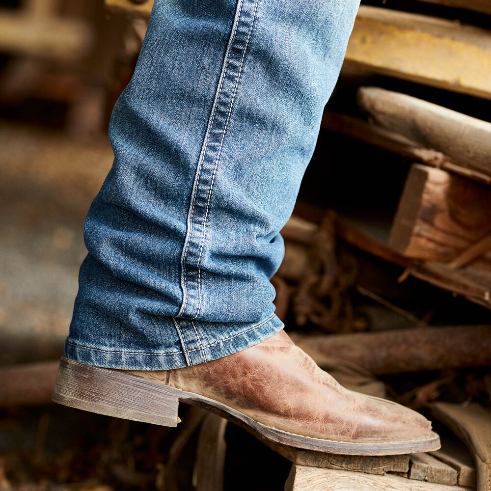 Circuit Patriot Wide Square Toe Cowboy Boot, official product view 2