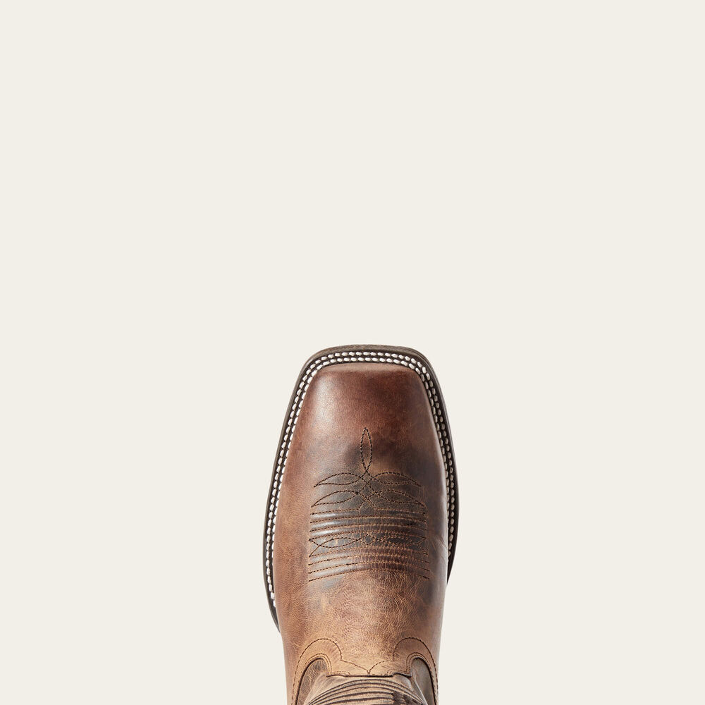 Circuit Patriot Wide Square Toe Cowboy Boot, official product view 5
