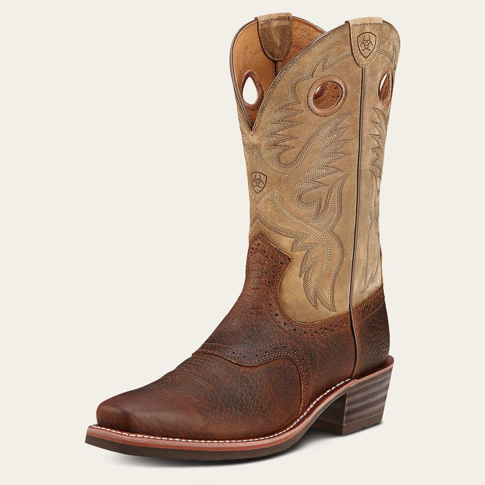 Heritage Roughstock Square Toe Cowboy Boot