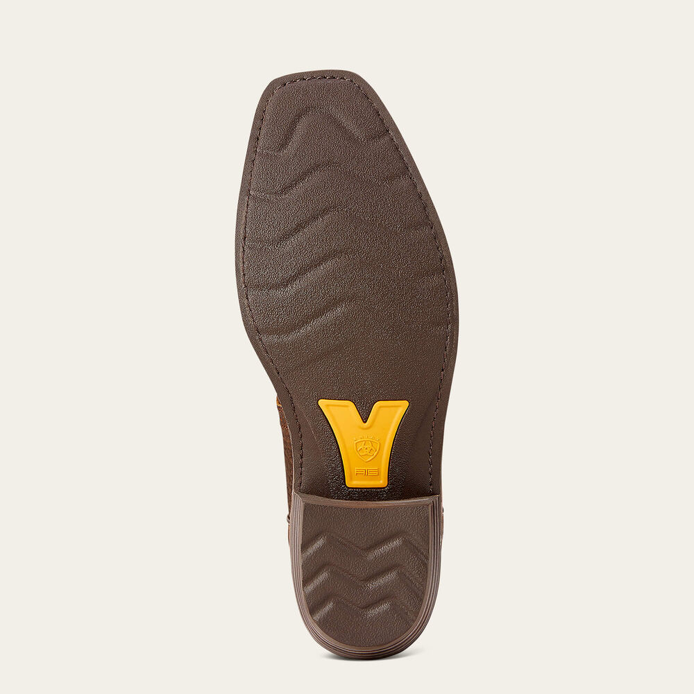 Heritage Roughstock Square Toe Cowboy Boot, official product view 3