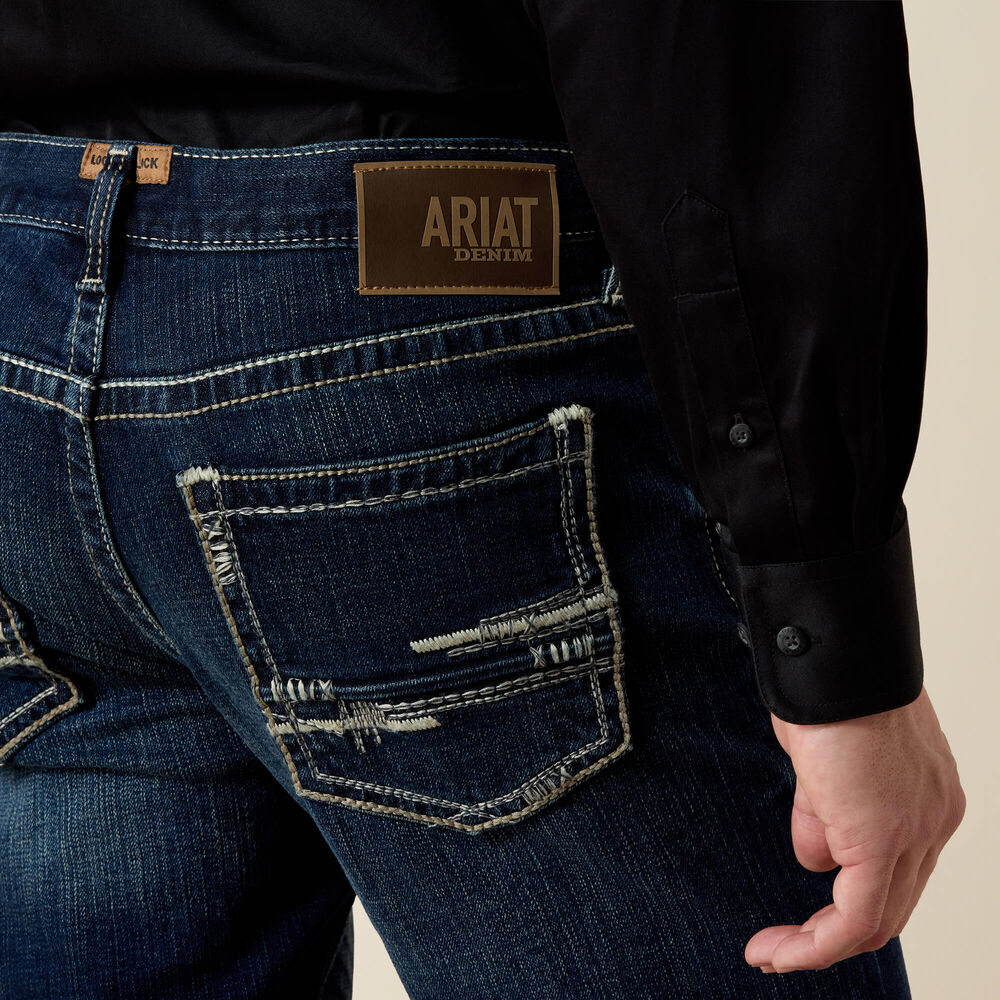 M4 Low Rise Stretch Adkins Boot Cut Jean, official product view 6
