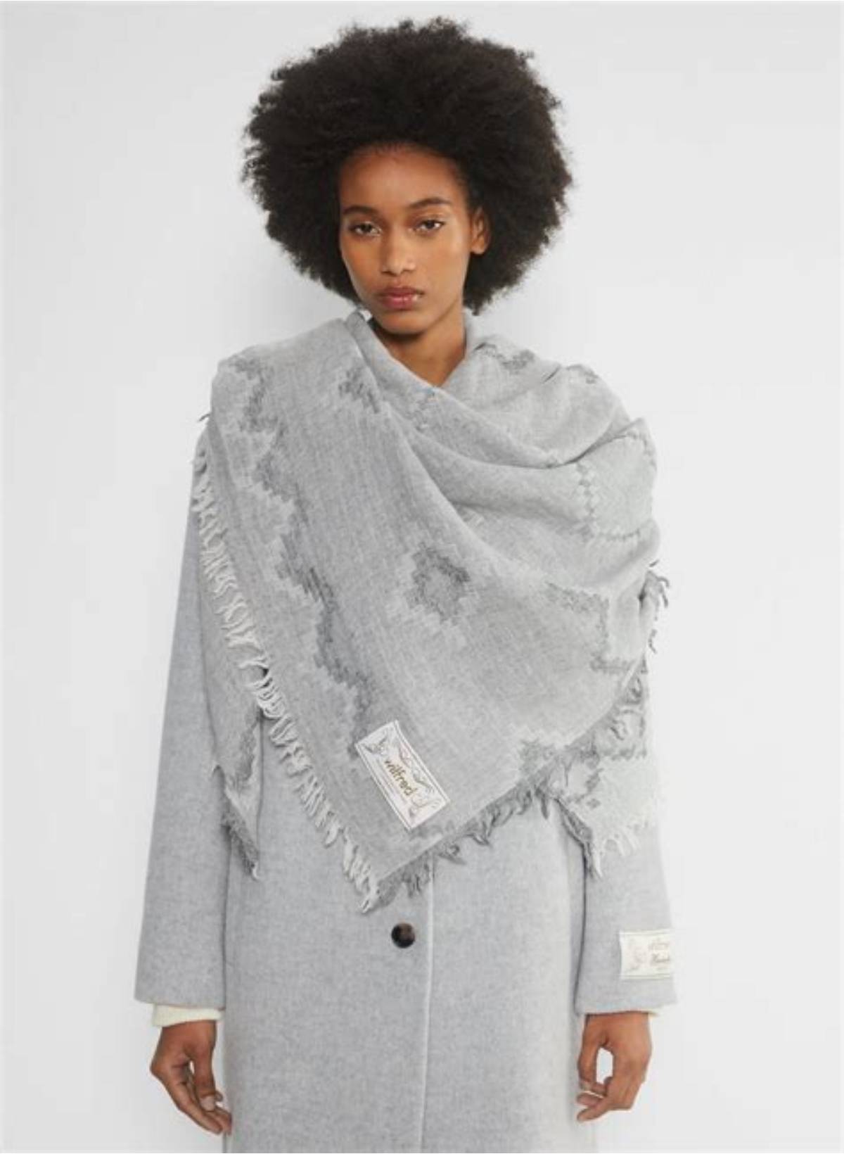 Scandi Merino Wool Blanket Scarf