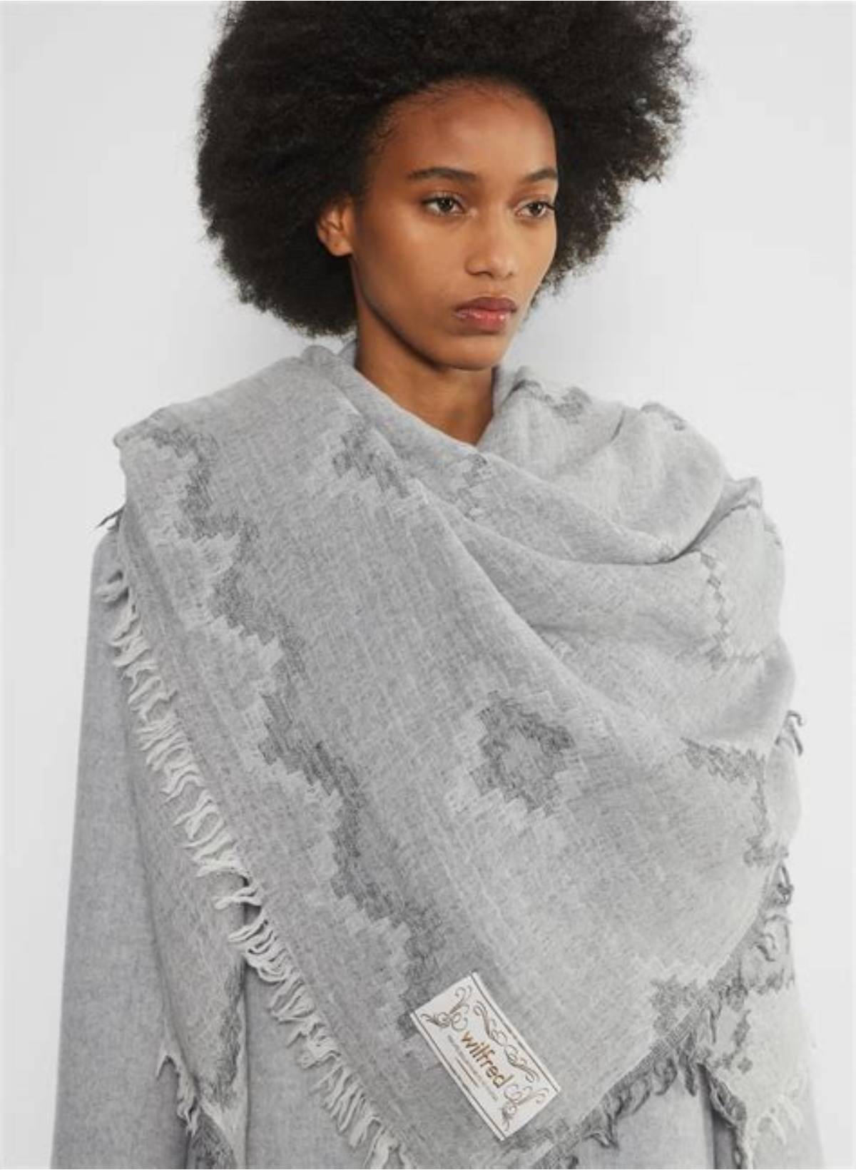 Scandi Merino Wool Blanket Scarf | Aritzia INTL