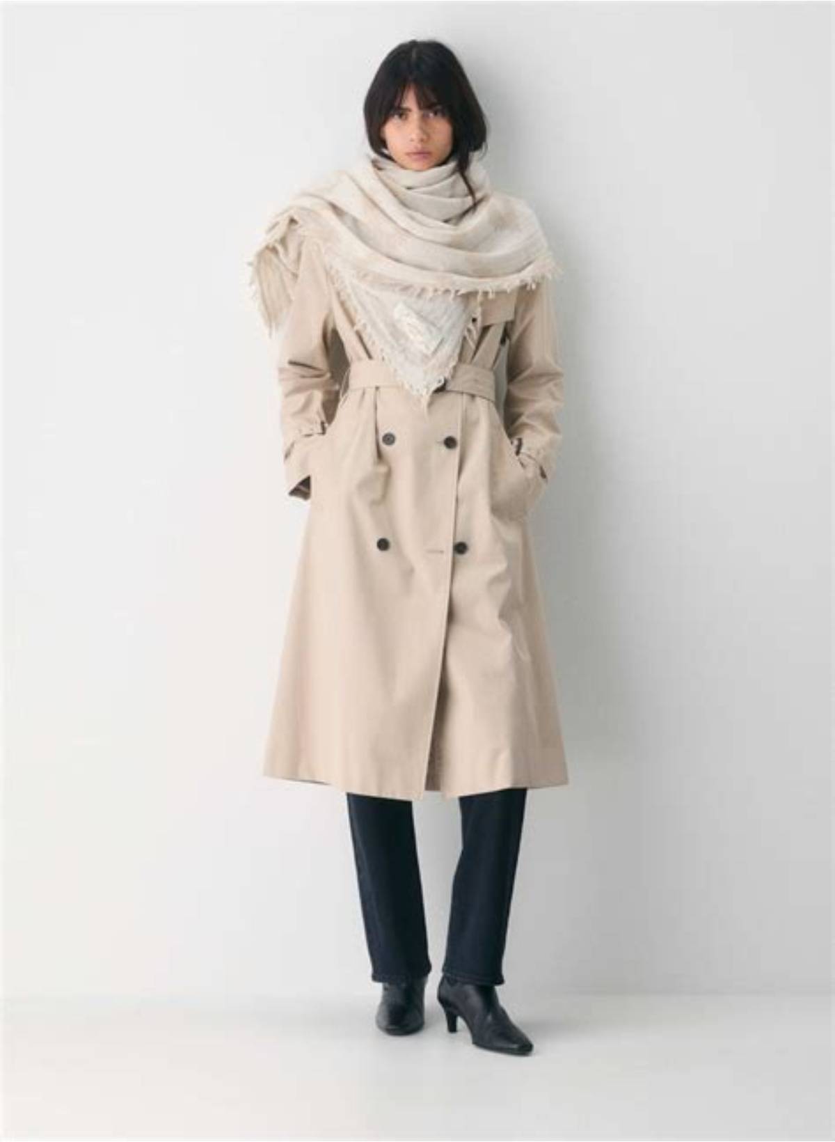 Scandi Merino Wool Blanket Scarf | Aritzia CA
