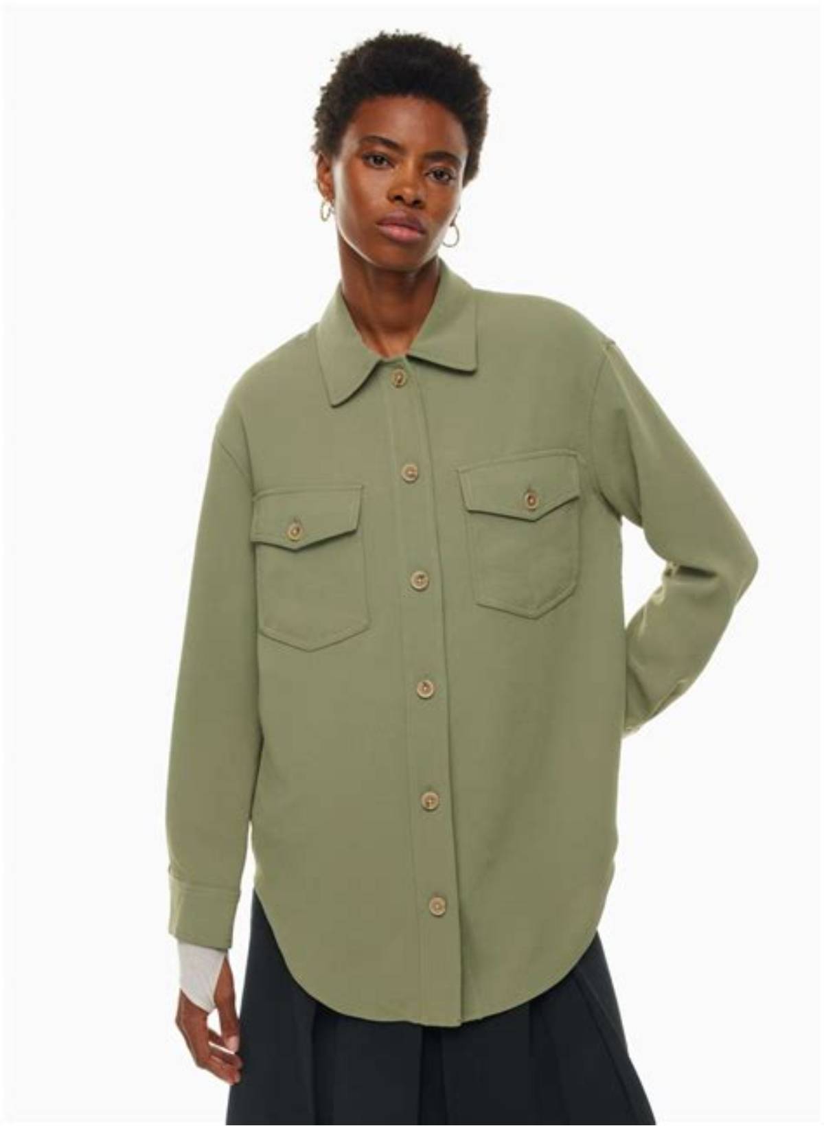 Wilfred THE GANNA™ SHIRT JACKET | Aritzia CA