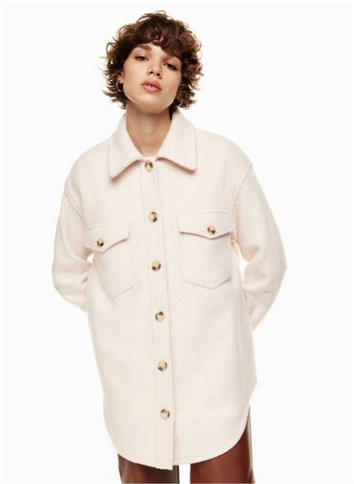 Wilfred Free THE GANNA™ SHIRT JACKET | Aritzia CA