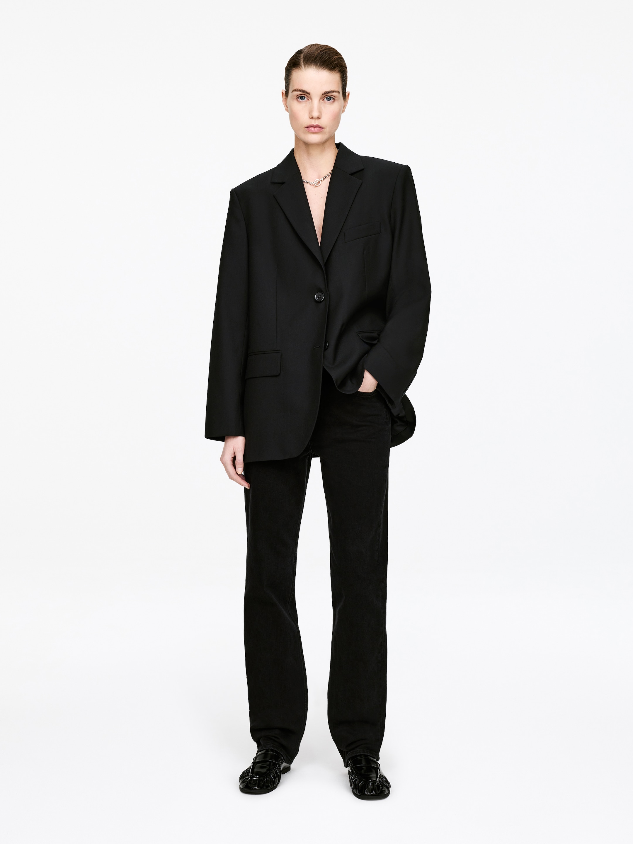 Hopsack Wool Blazer