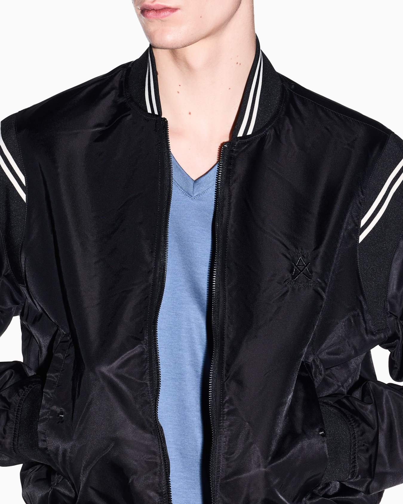 Slim-Fit Pima Cotton T-Shirt Essential — angle view