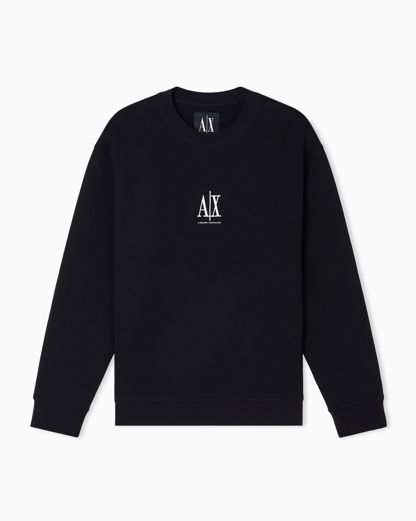 Crew Neck Sweatshirt with Logo Icon