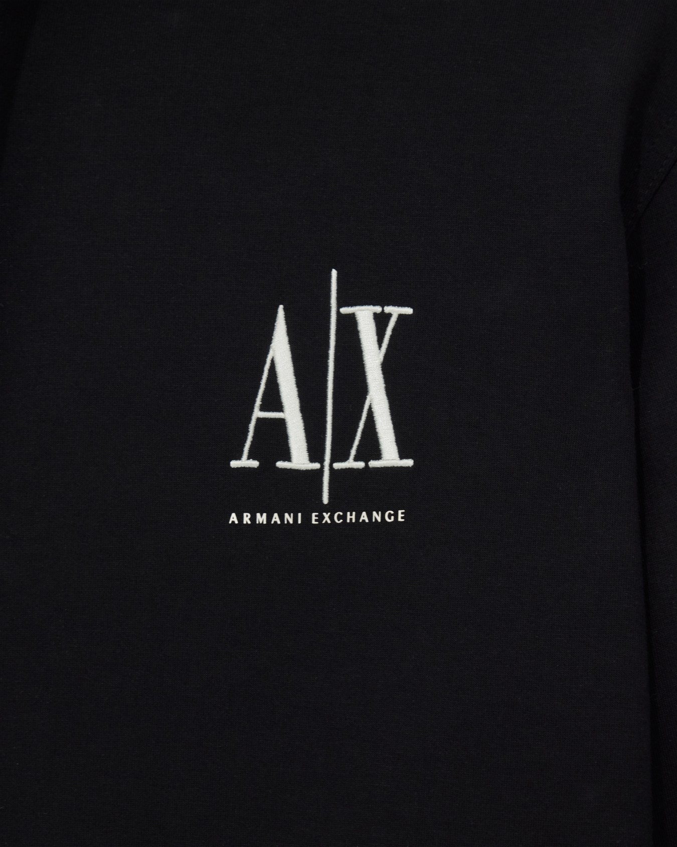 Full-Zip Hoodie with Logo Icon — angle view