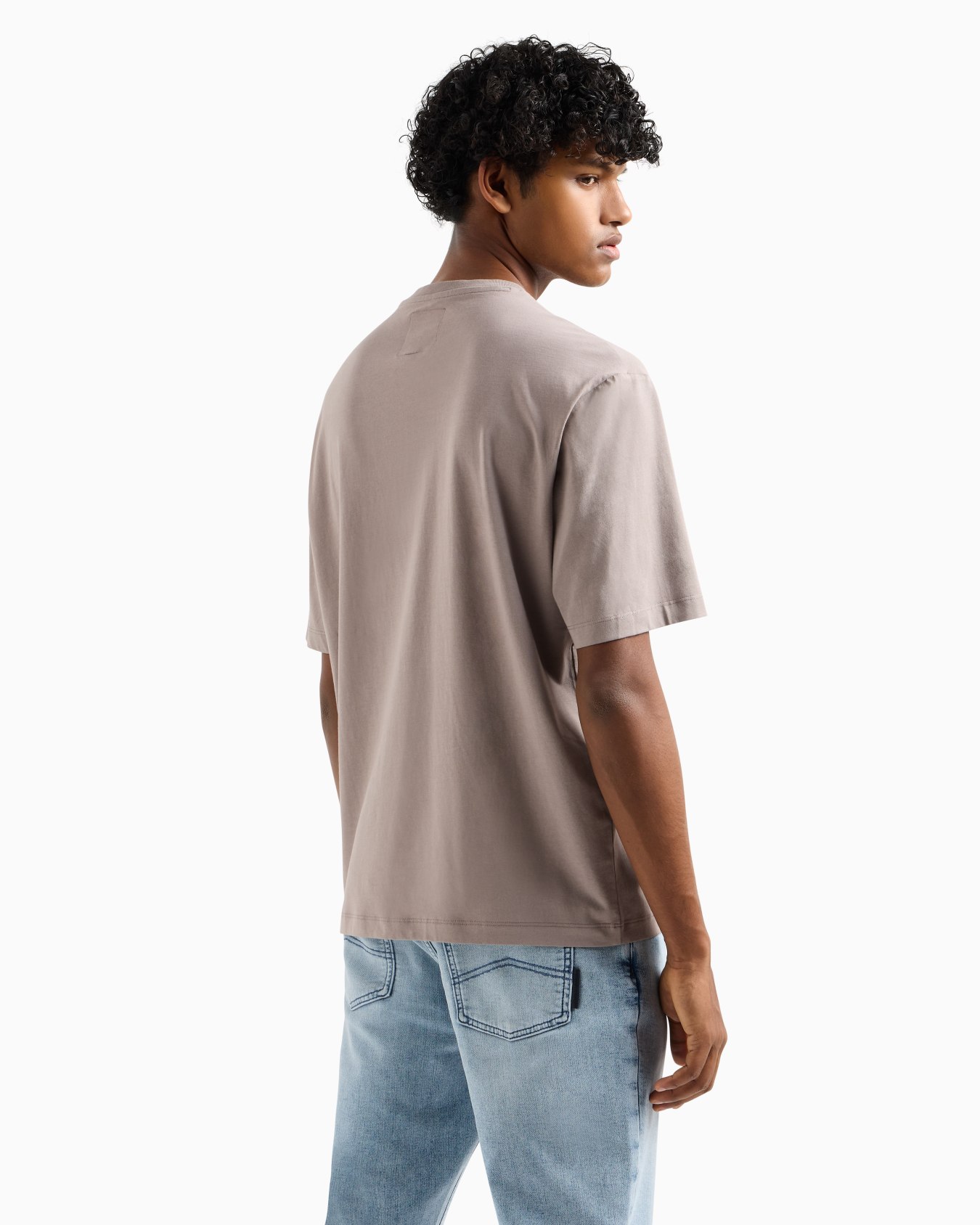 Cotton Jersey Pocket T-Shirt Icon — reverse view