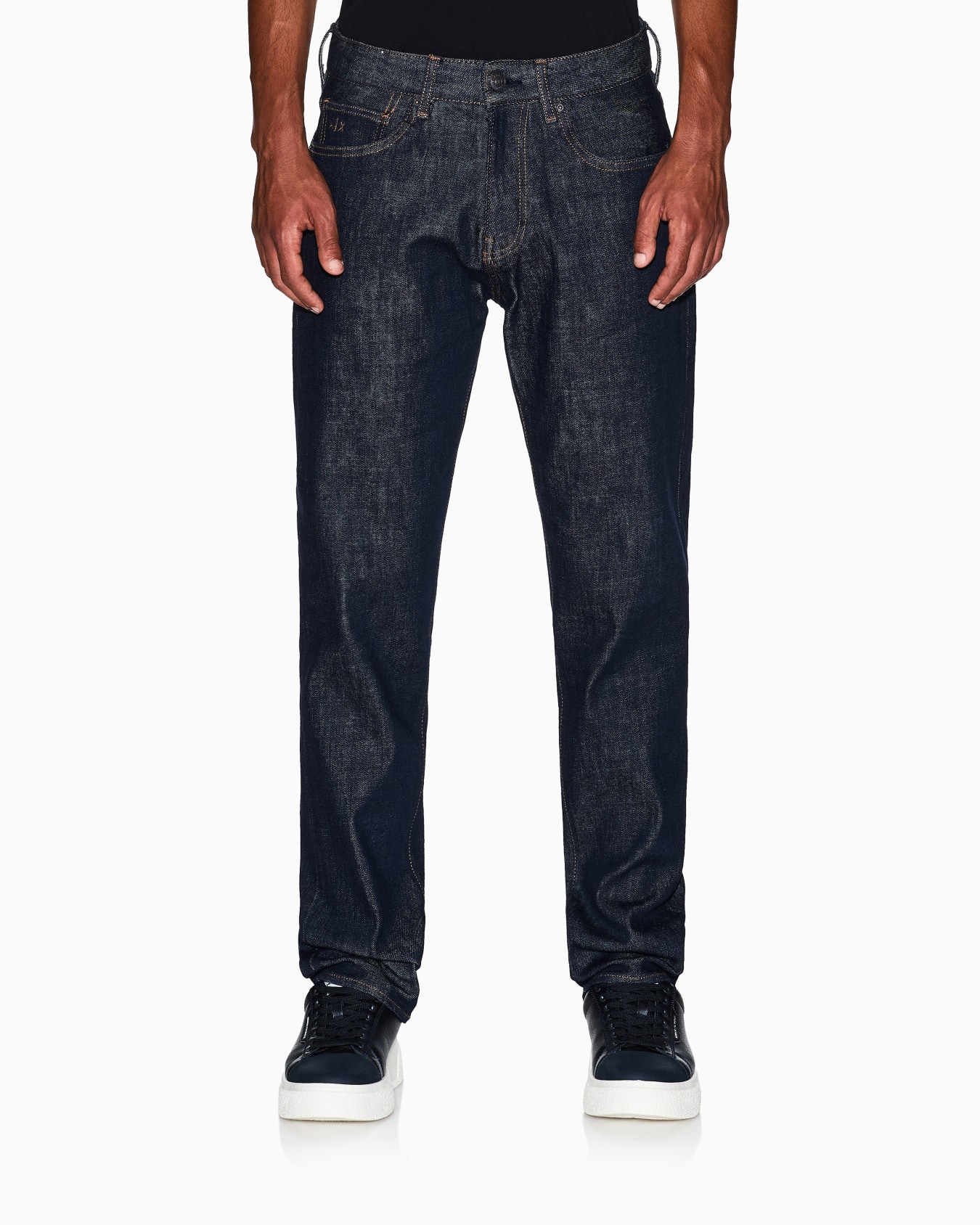 Five-Pocket Comfort Slim Jeans Icon — side detail