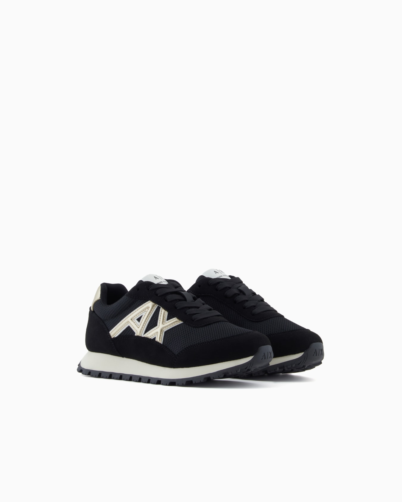 Mesh and Microsuede Sneaker — detail view