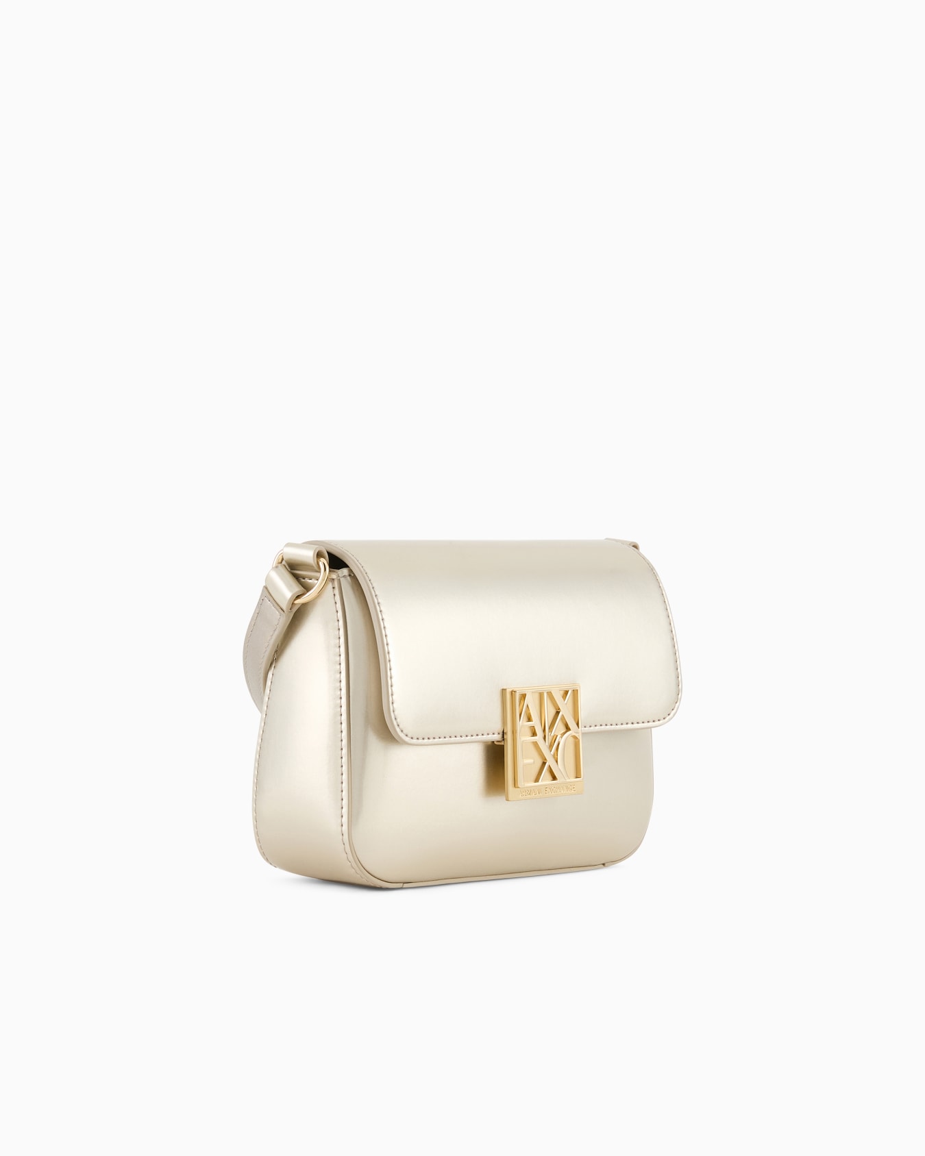 Small Shoulder Bag with Logo — detail view