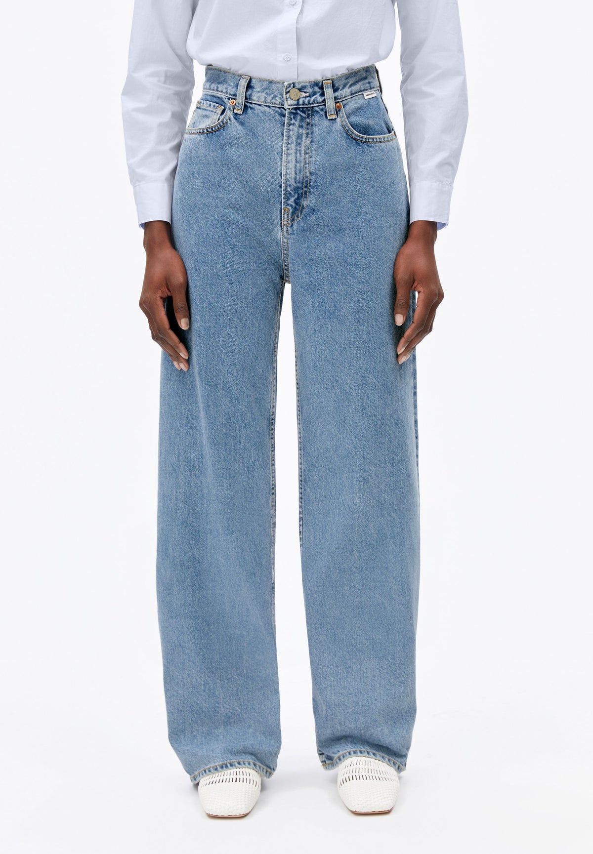 ENIJAA High Waist Wide Jean