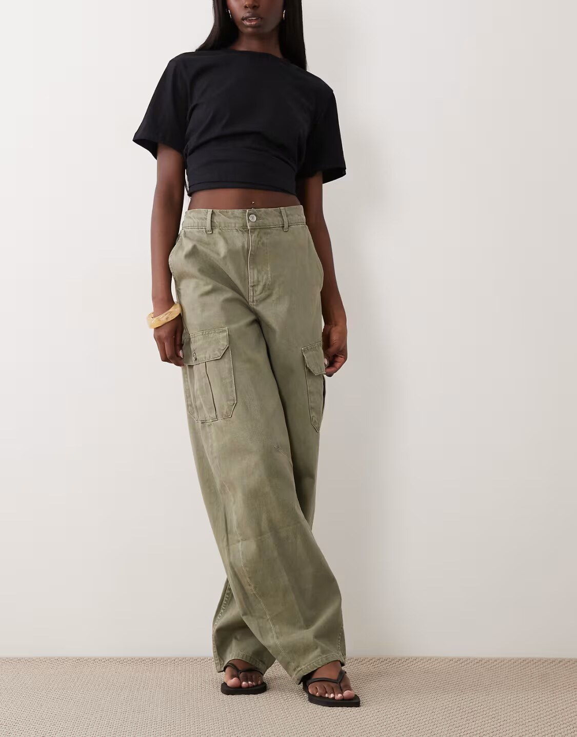waistband and pocket detail