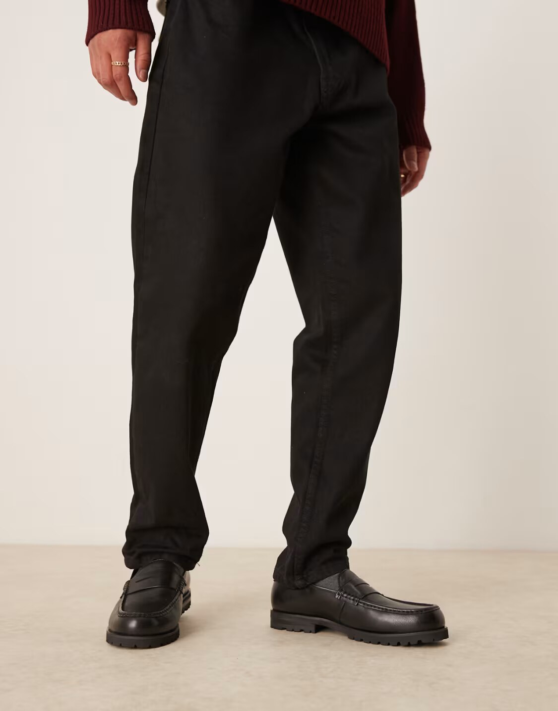 apron toe and vamp detail