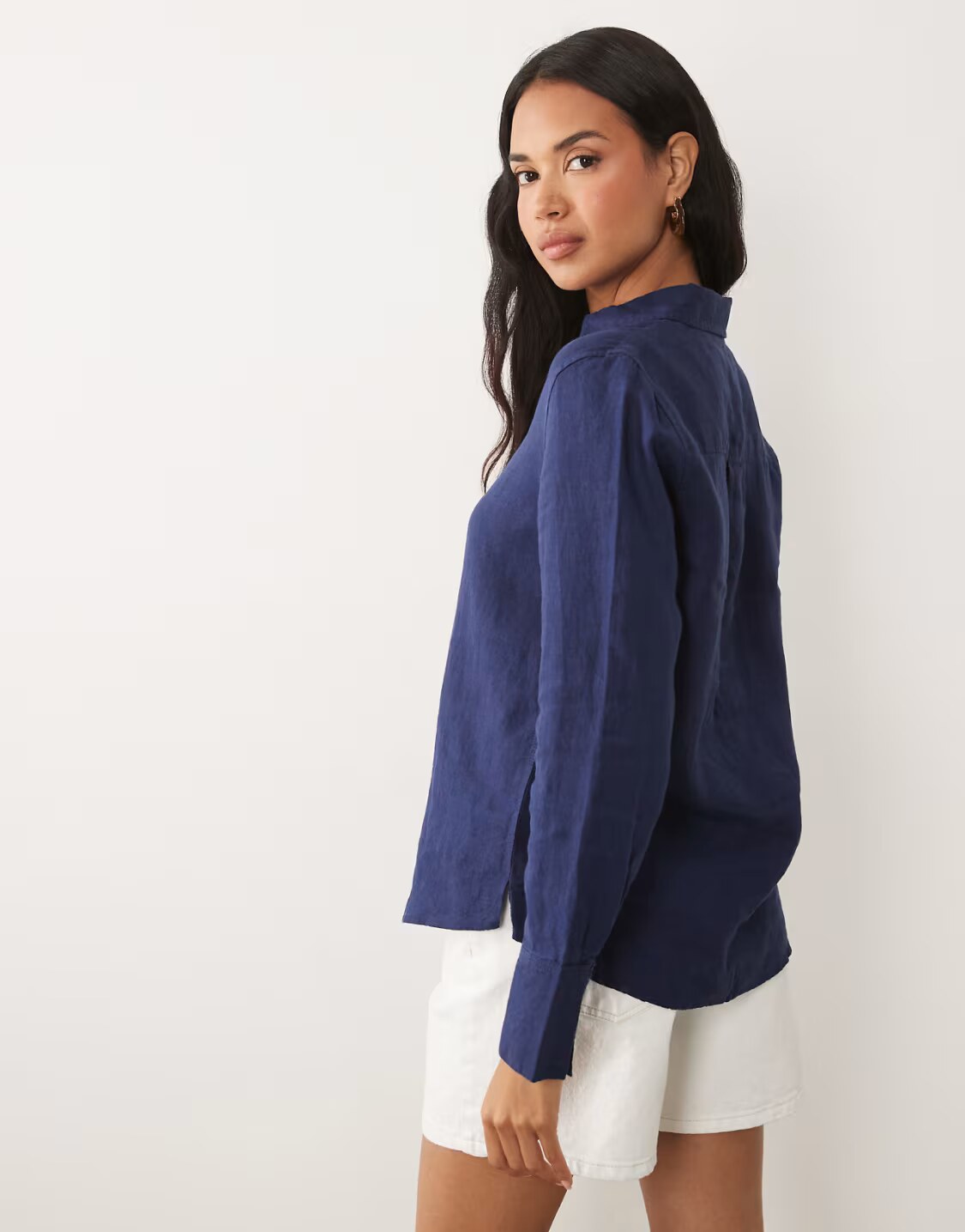split-hem side view