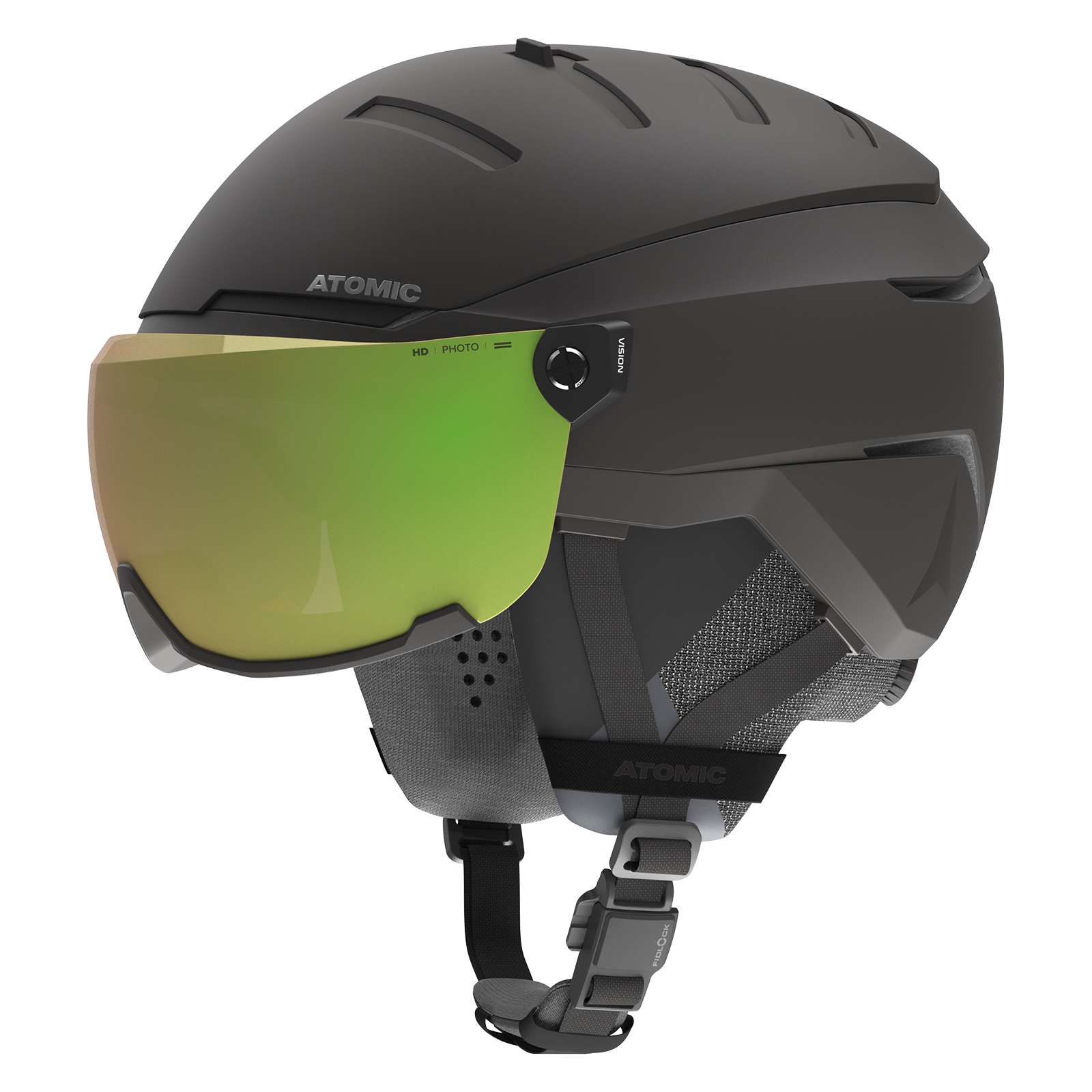side visor view