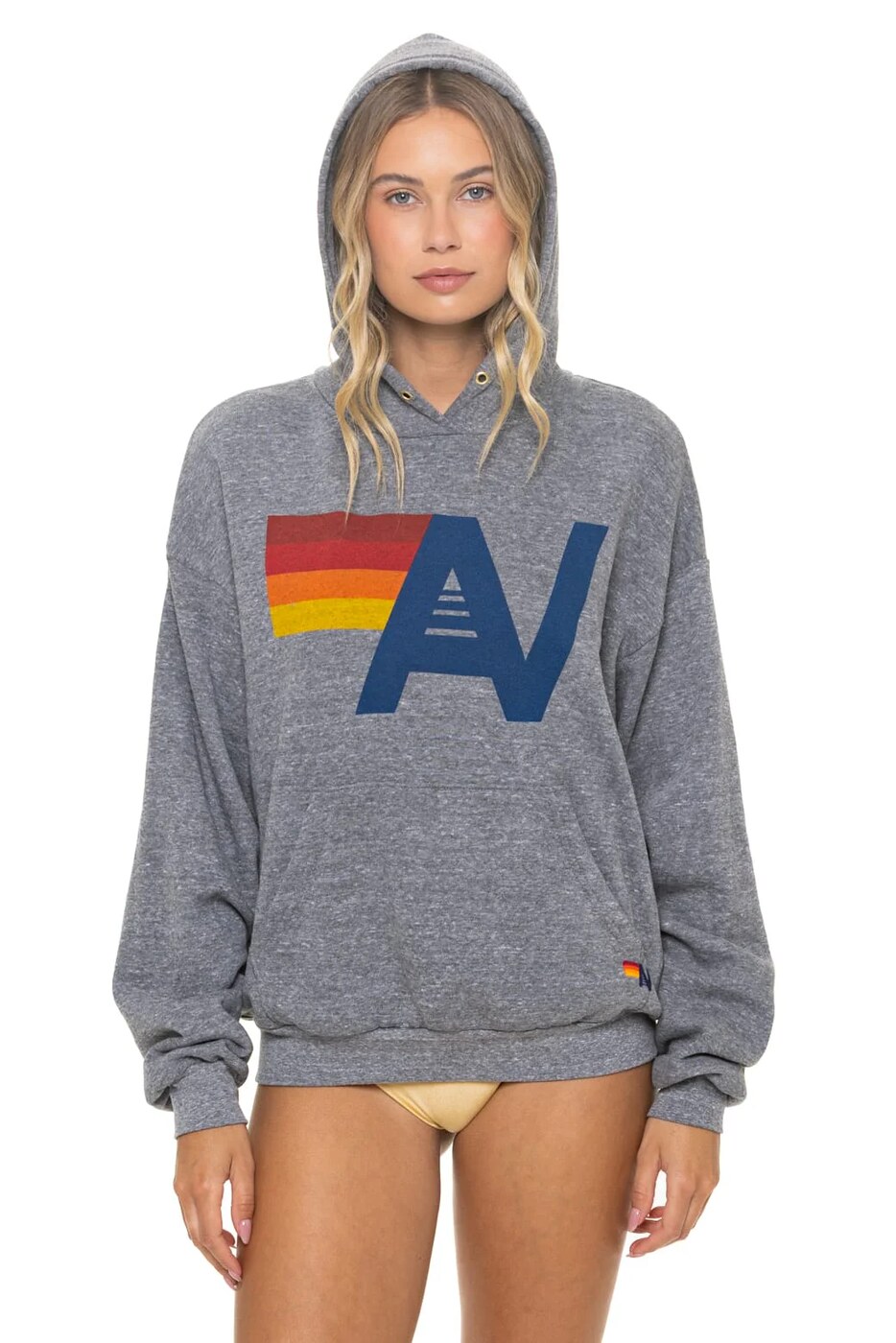 Logo Pullover Relaxed Hoodie