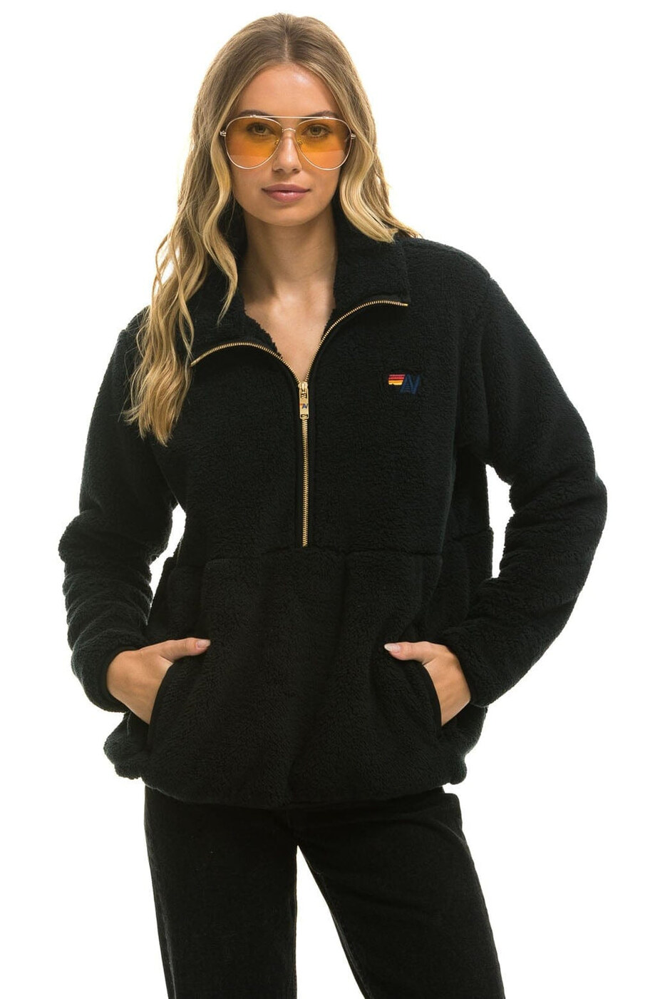 Teddy Half Zip Jacket