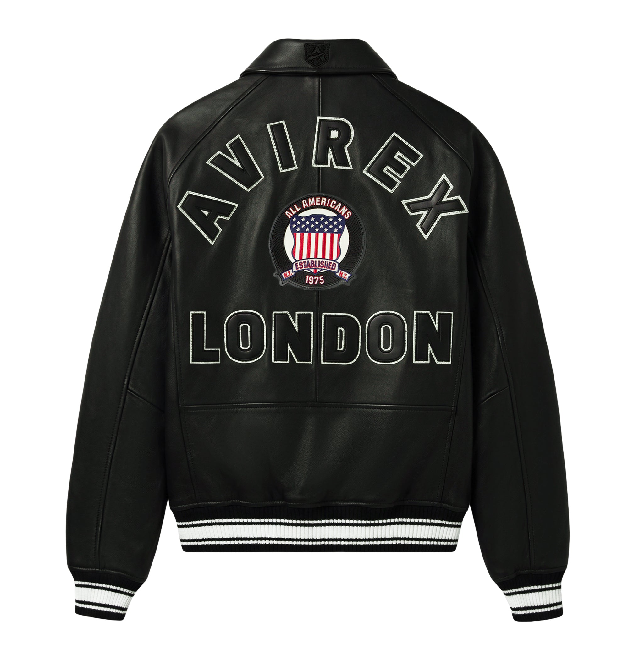 back flat with London artwork