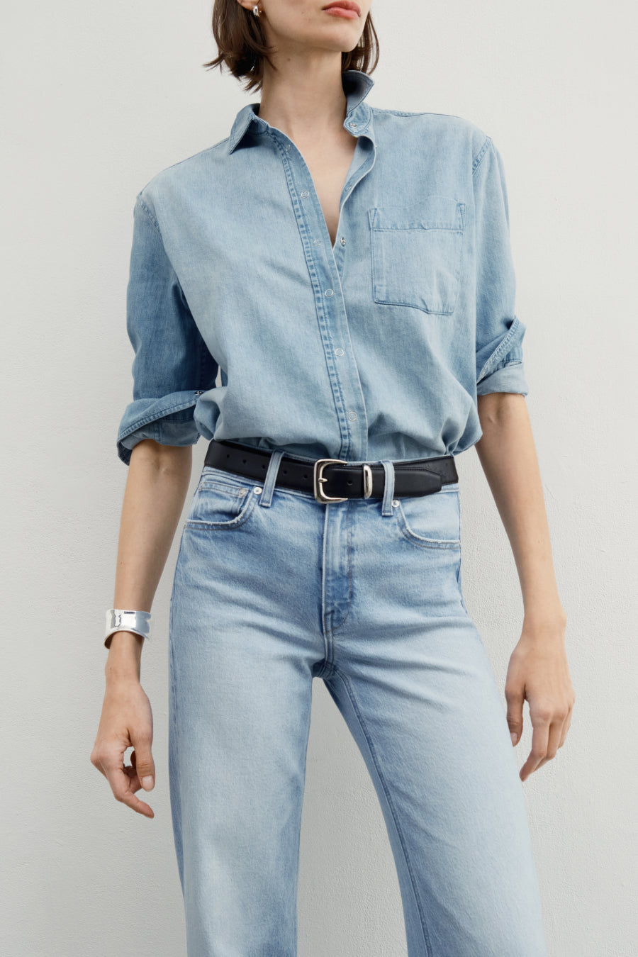 blue oxford front