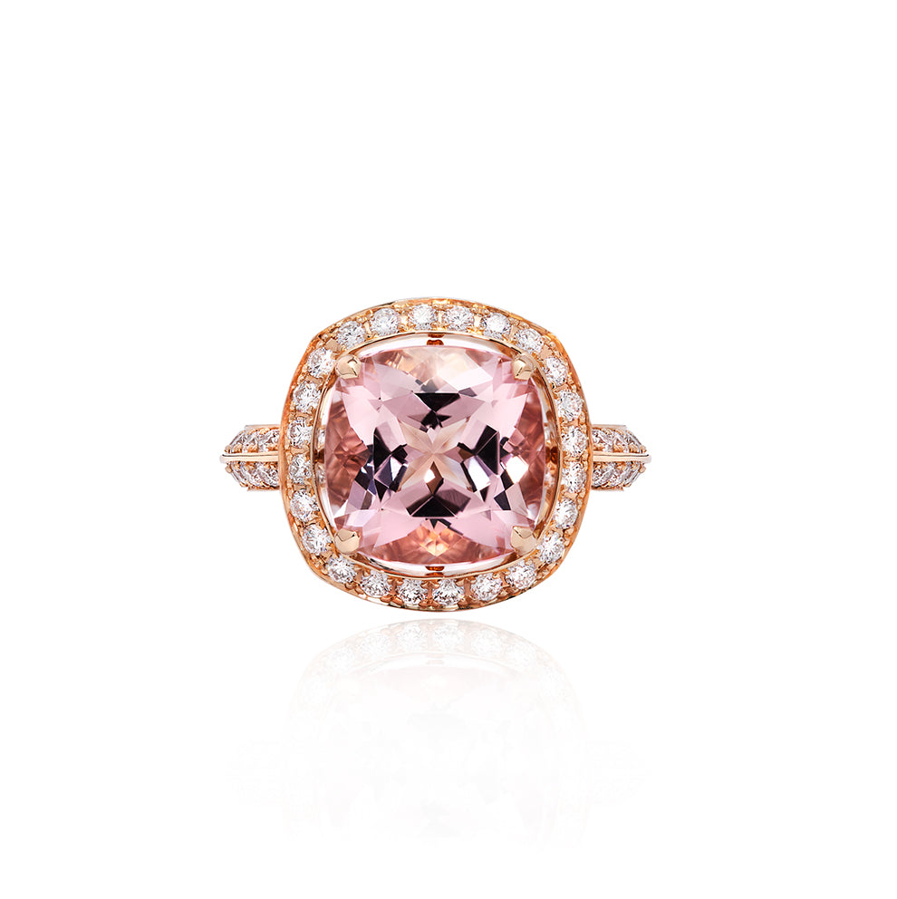 Galle Lights Morganite Ring